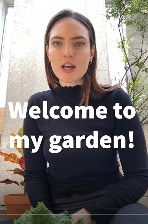 Welcome to my garden（休校中動画）