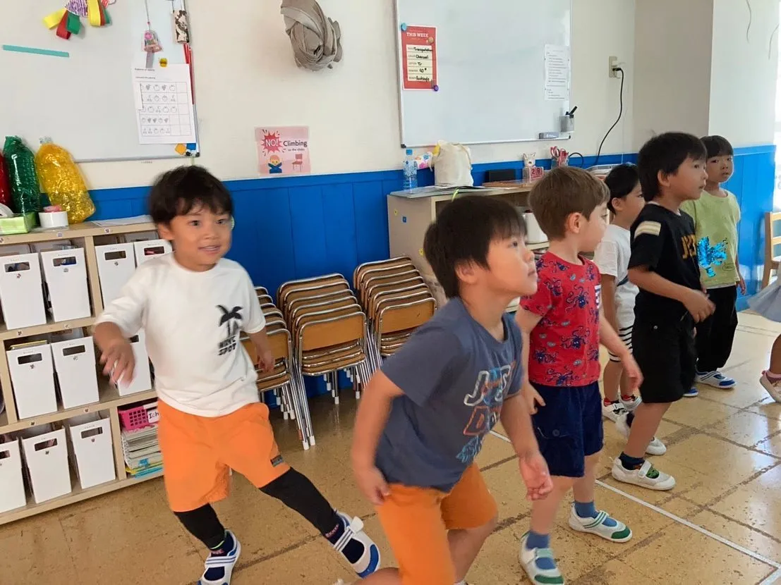 8/29(火) Kinder class today☀️