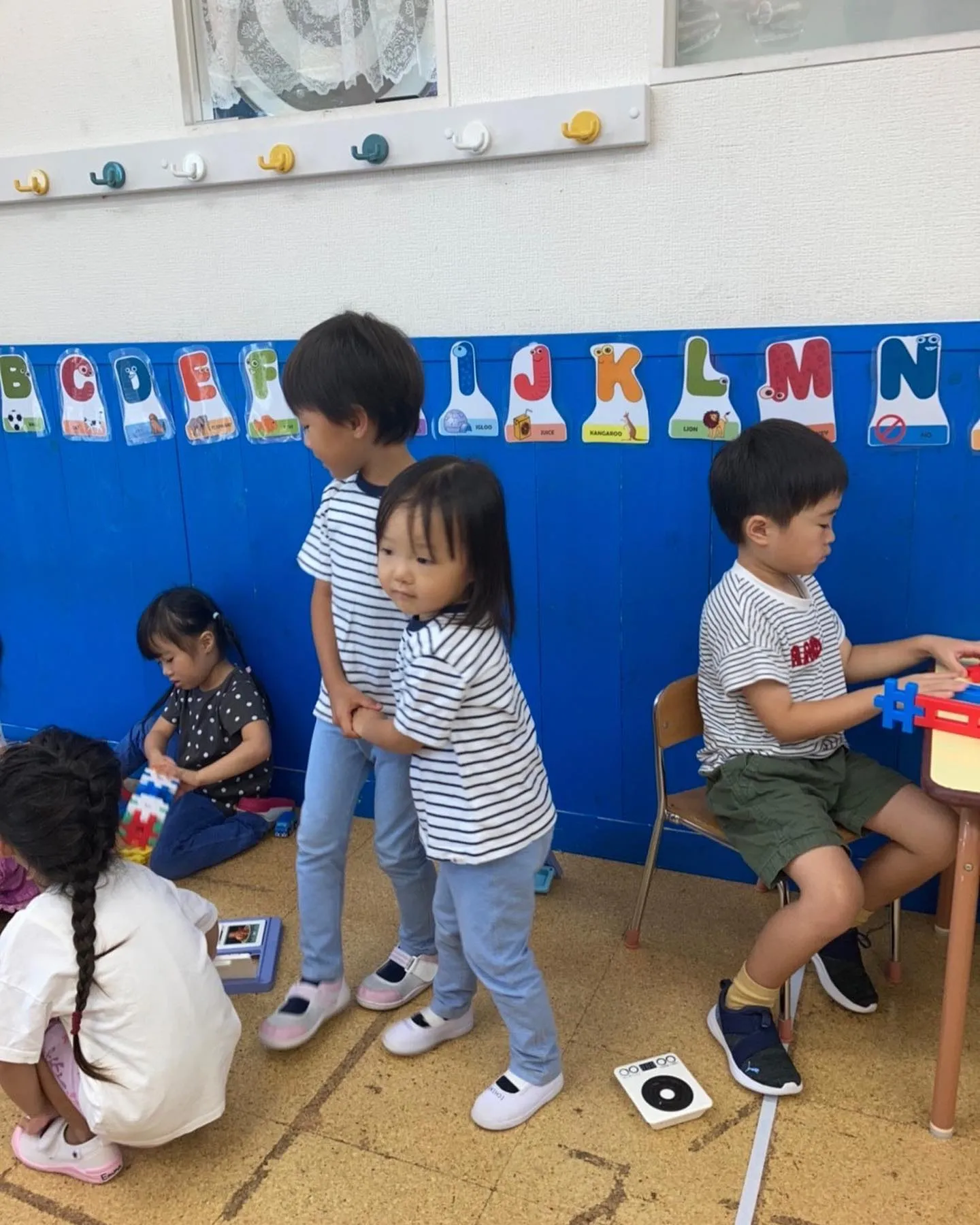 9/5(火) Kinder class today😆 Mar...