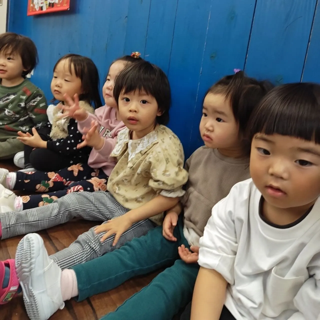 Toddler class today 12/19(火)
