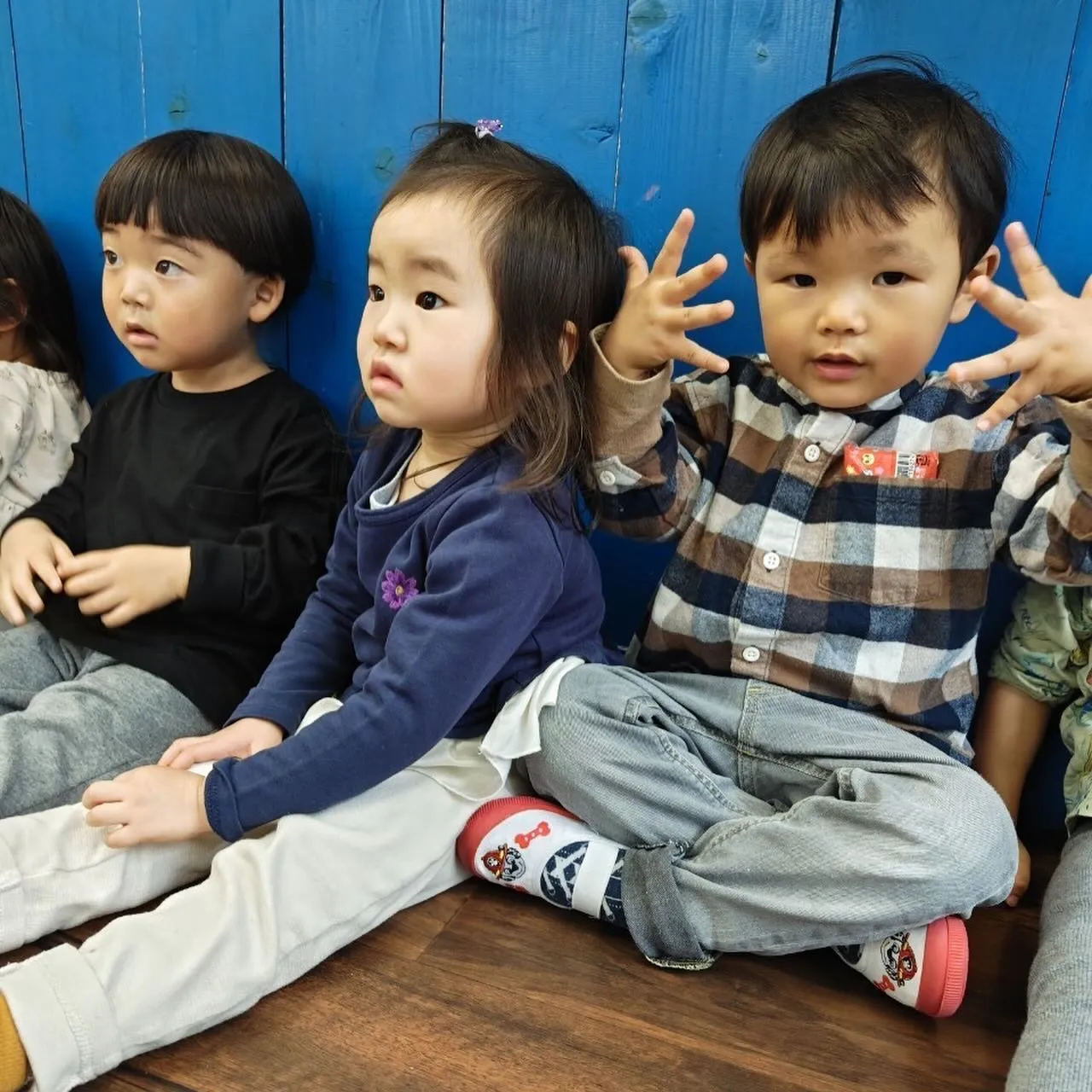 1/23(火) Toddler class today①