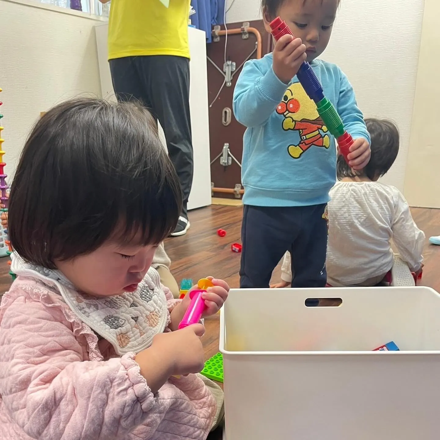Baby steps and toddler class 