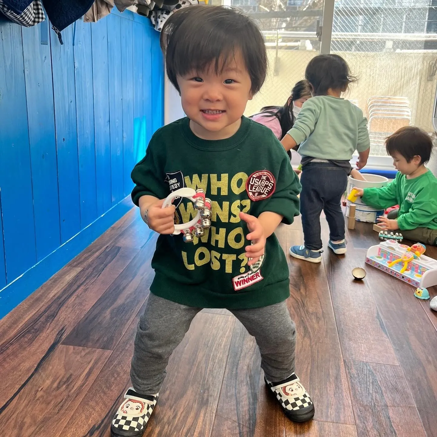 3/4(月) Toddler class today 🥞