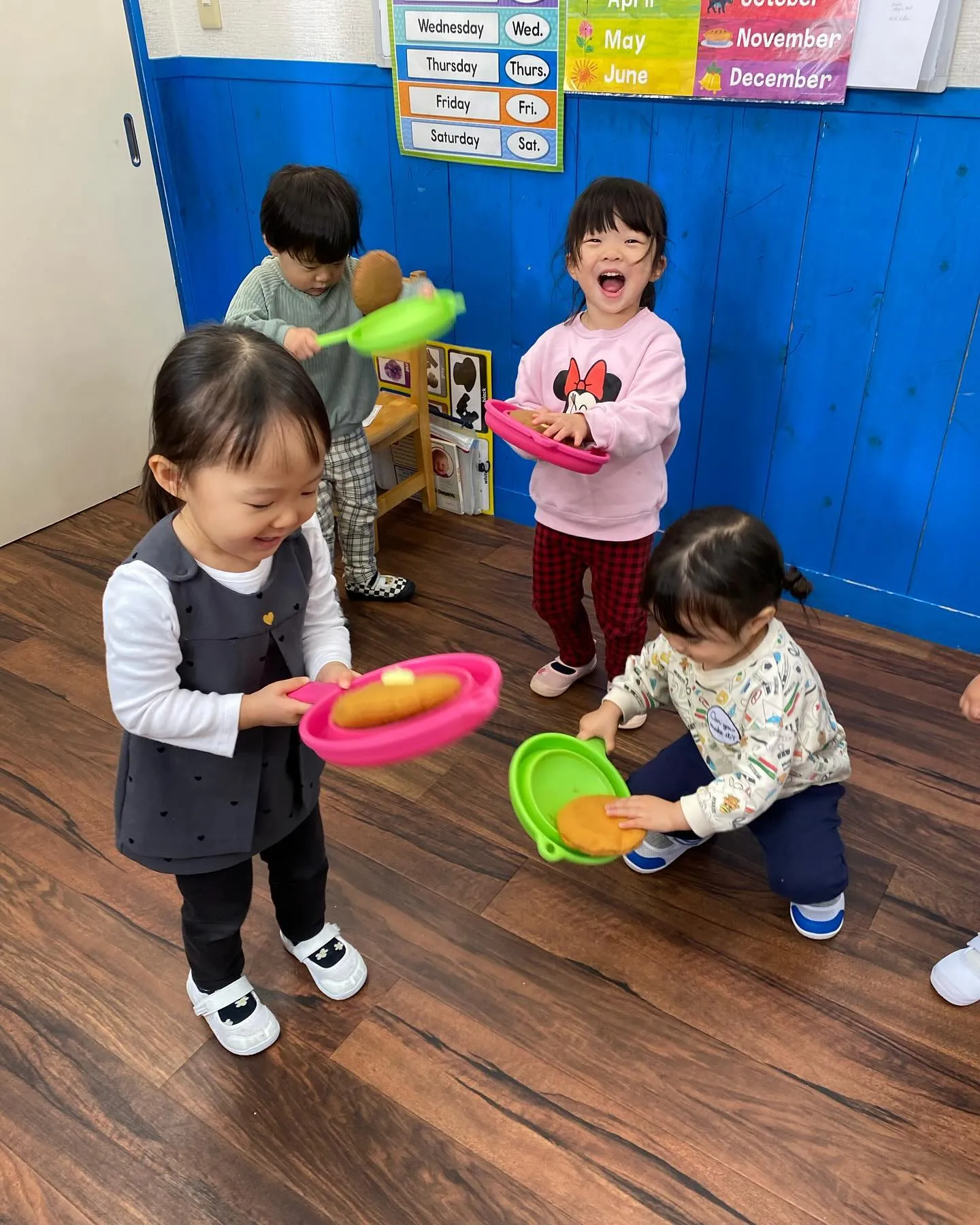 3/7(木) Toddler class today🥞