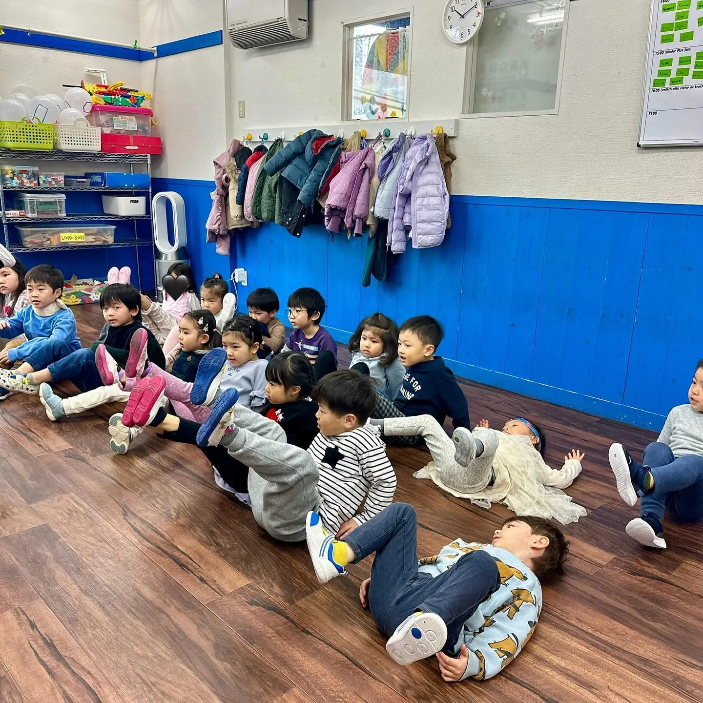 3/8(金) Kinder class today 