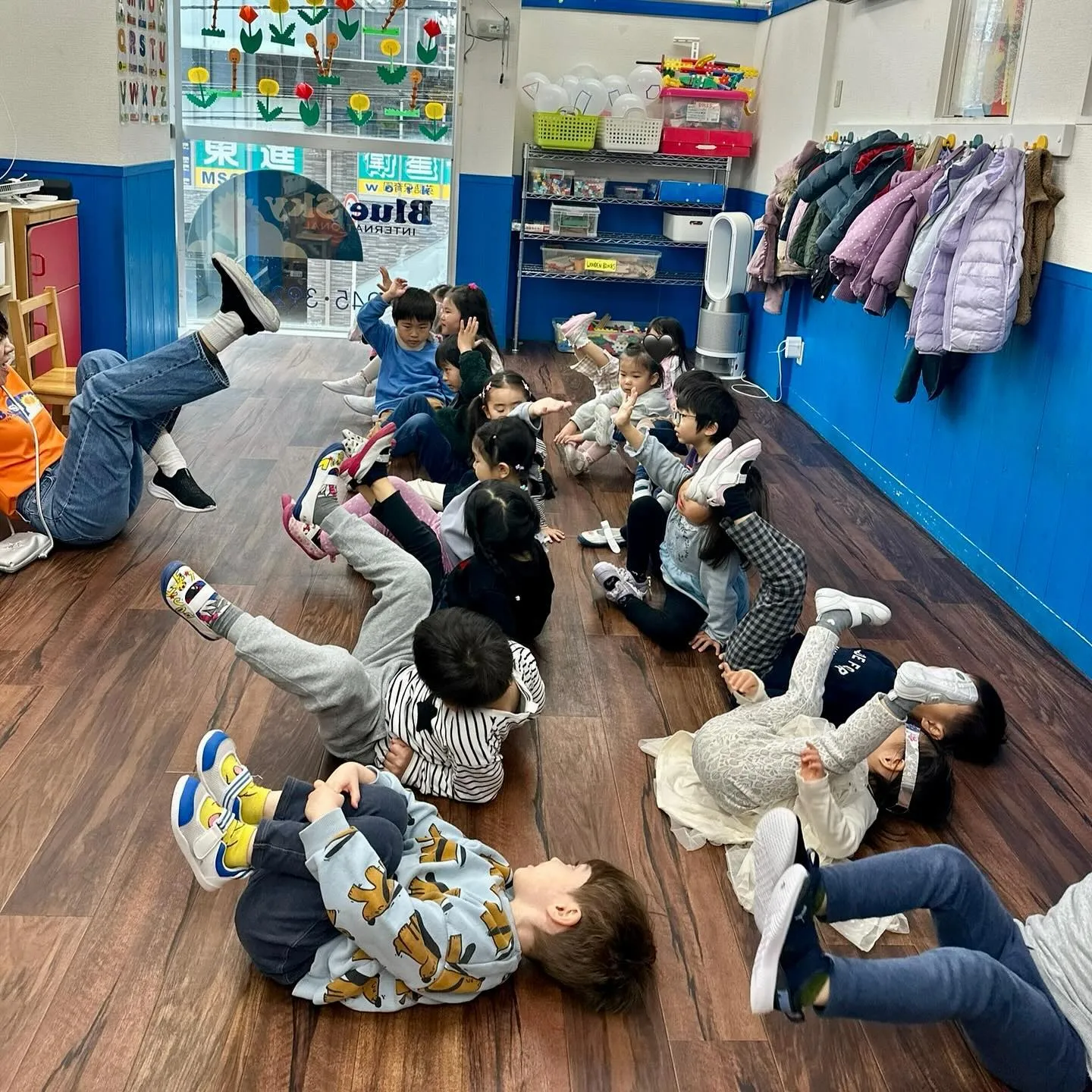 3/8(金) Kinder class today 