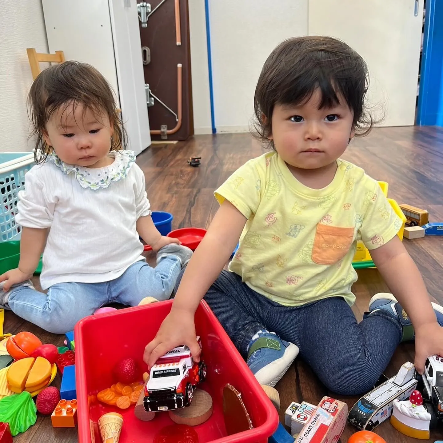 4/15(月) Toddler class today
