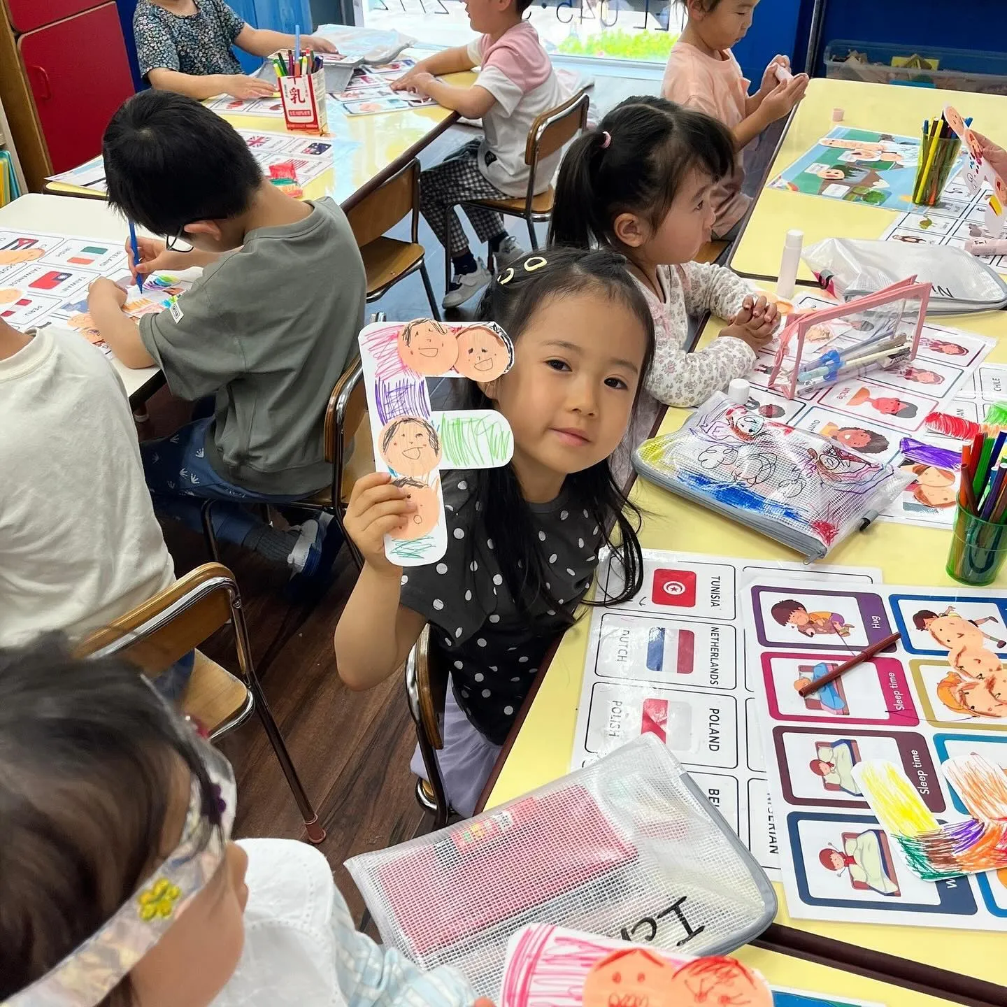 4/15(月) Kinder class today