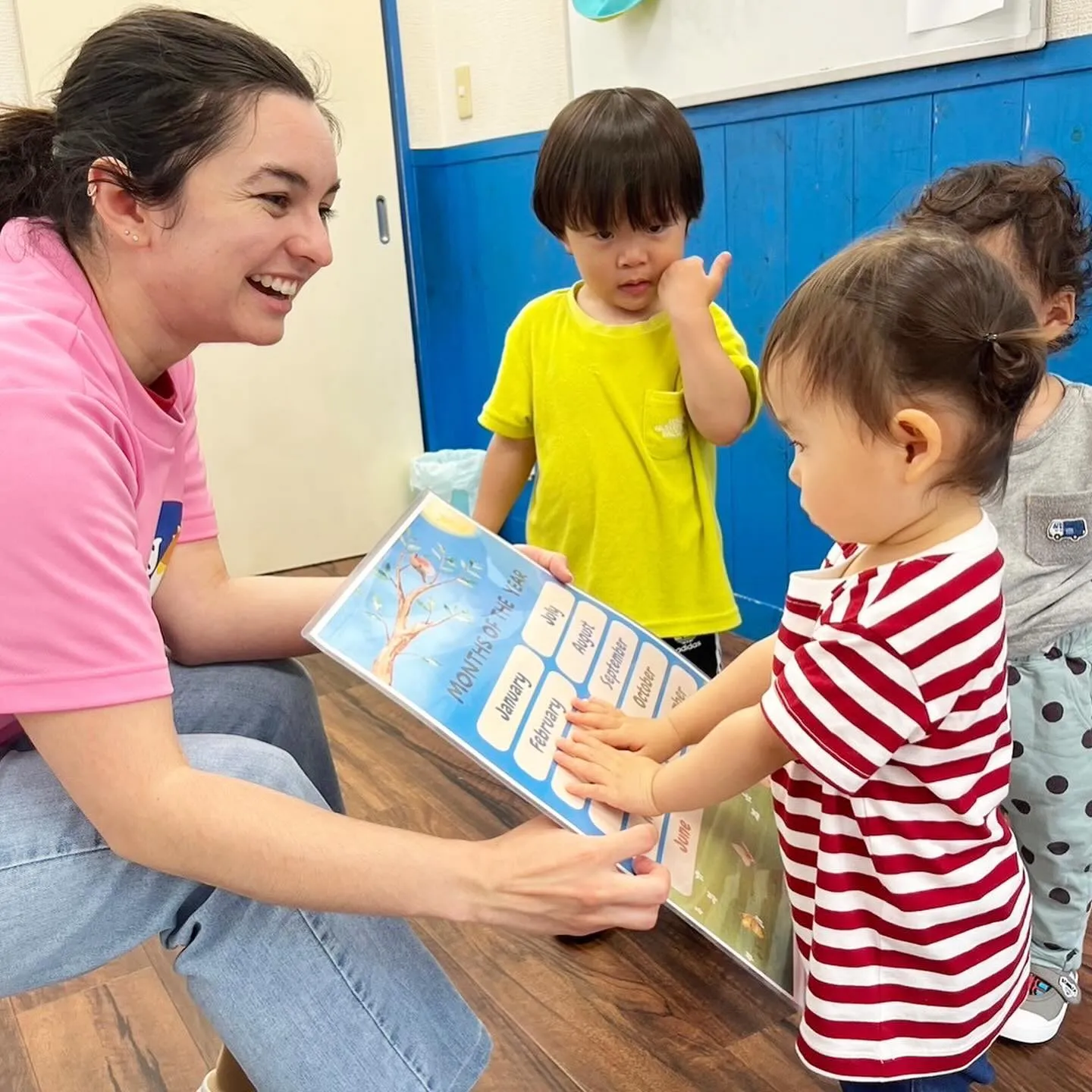 5/20(月) Toddler class today