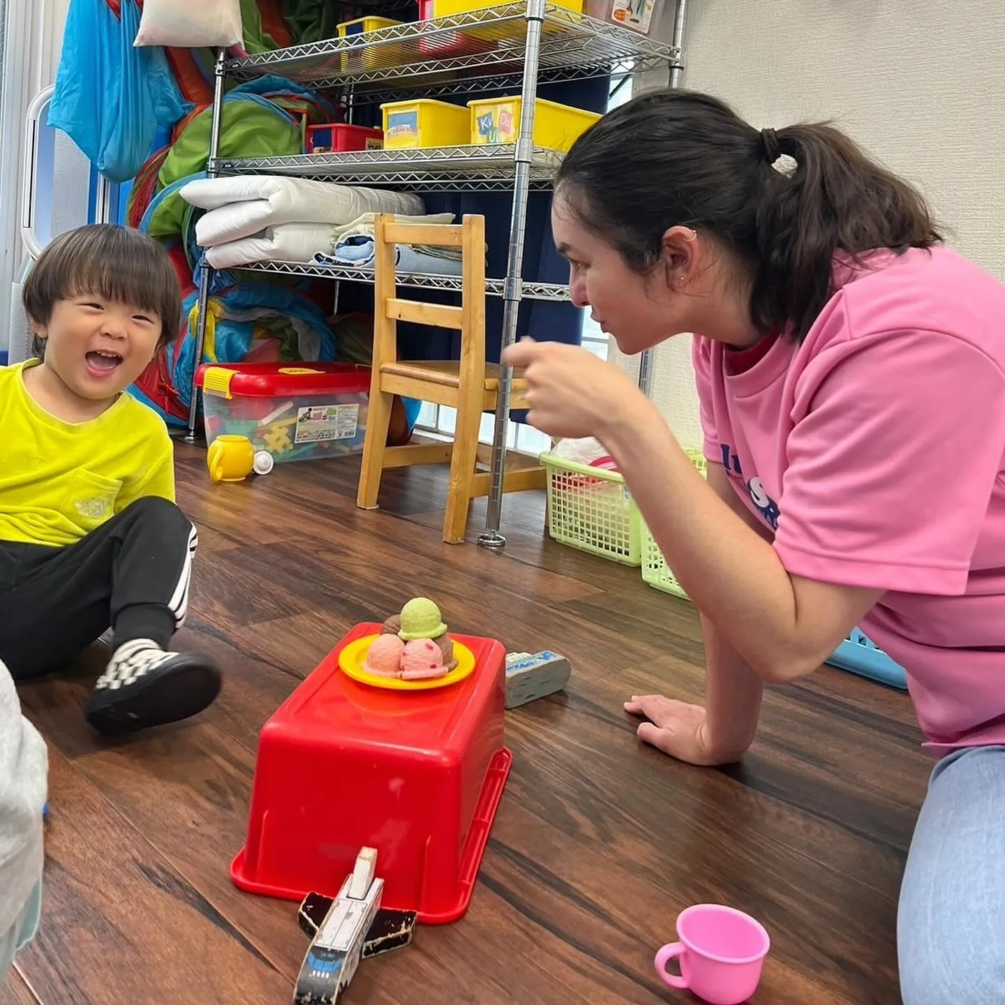 5/20(月) Toddler class today