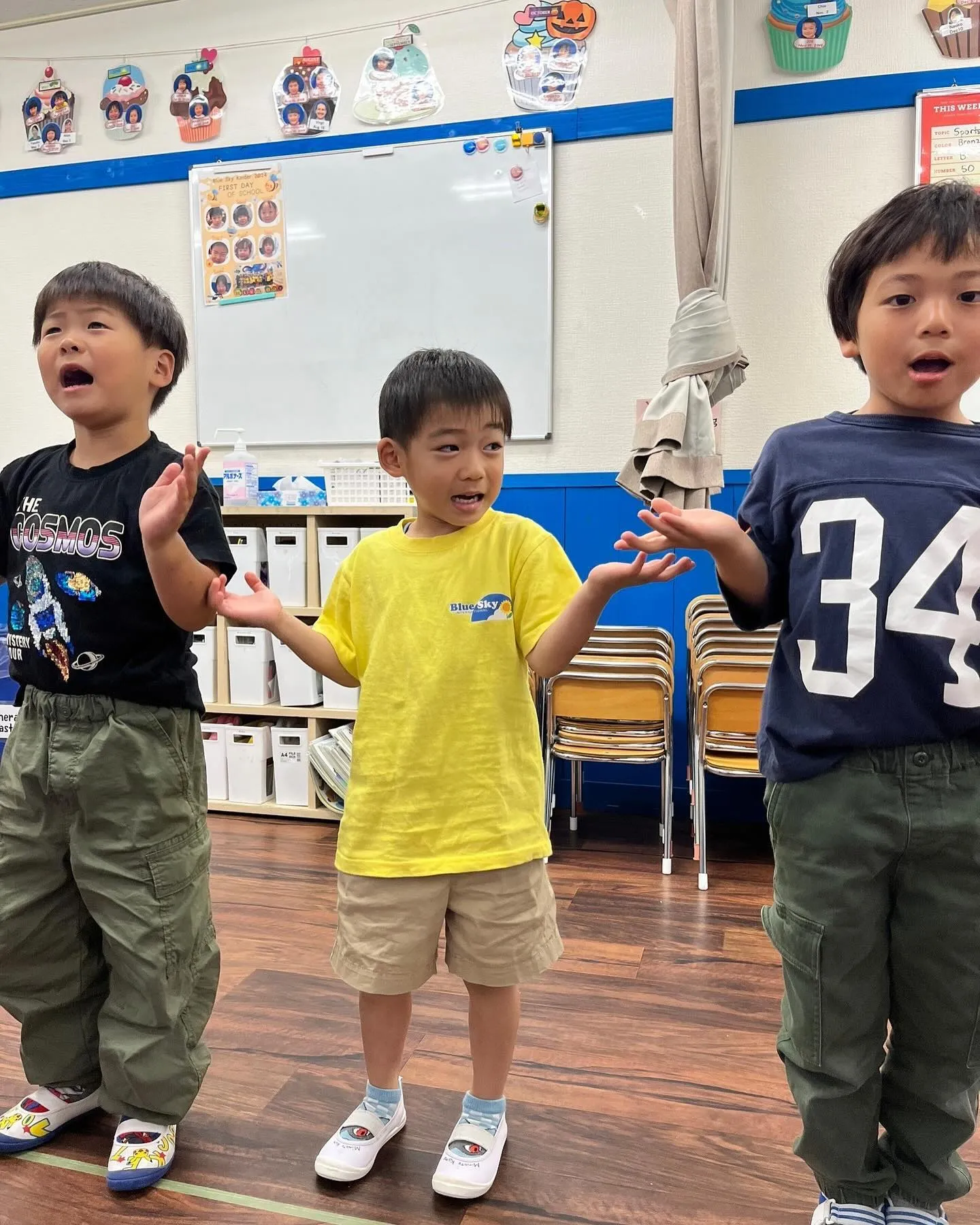 5/20(月) Kinder class today