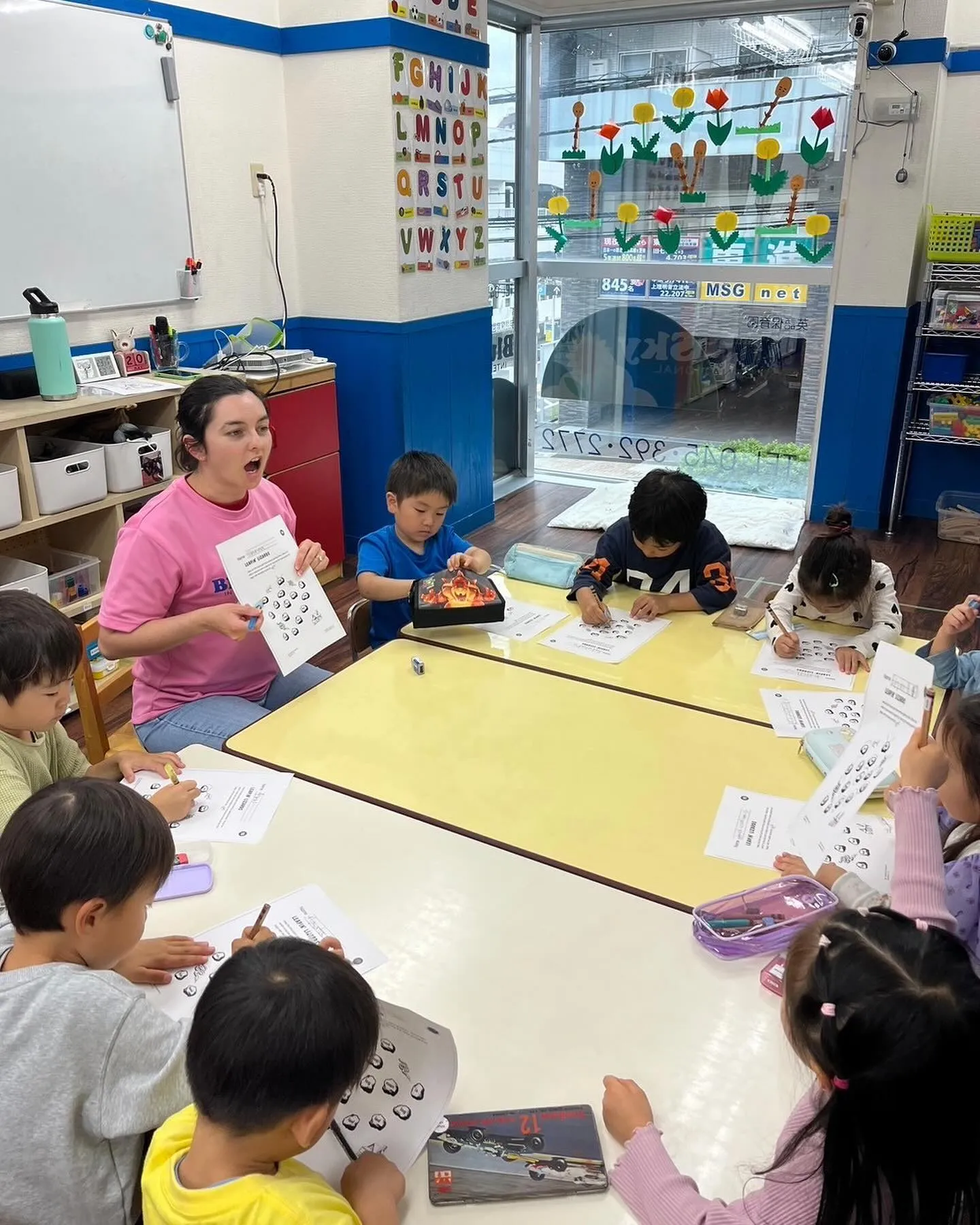 5/20(月) Kinder class today