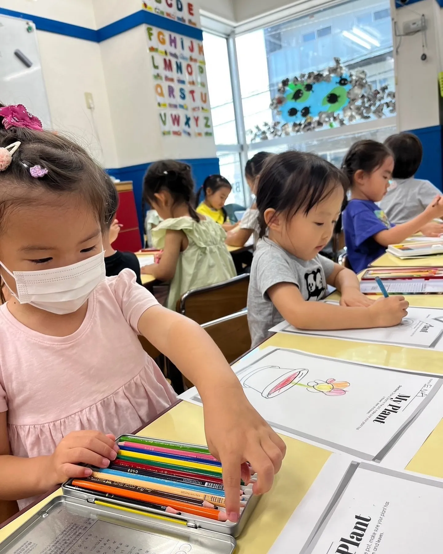 6/12(水) Kinder class today