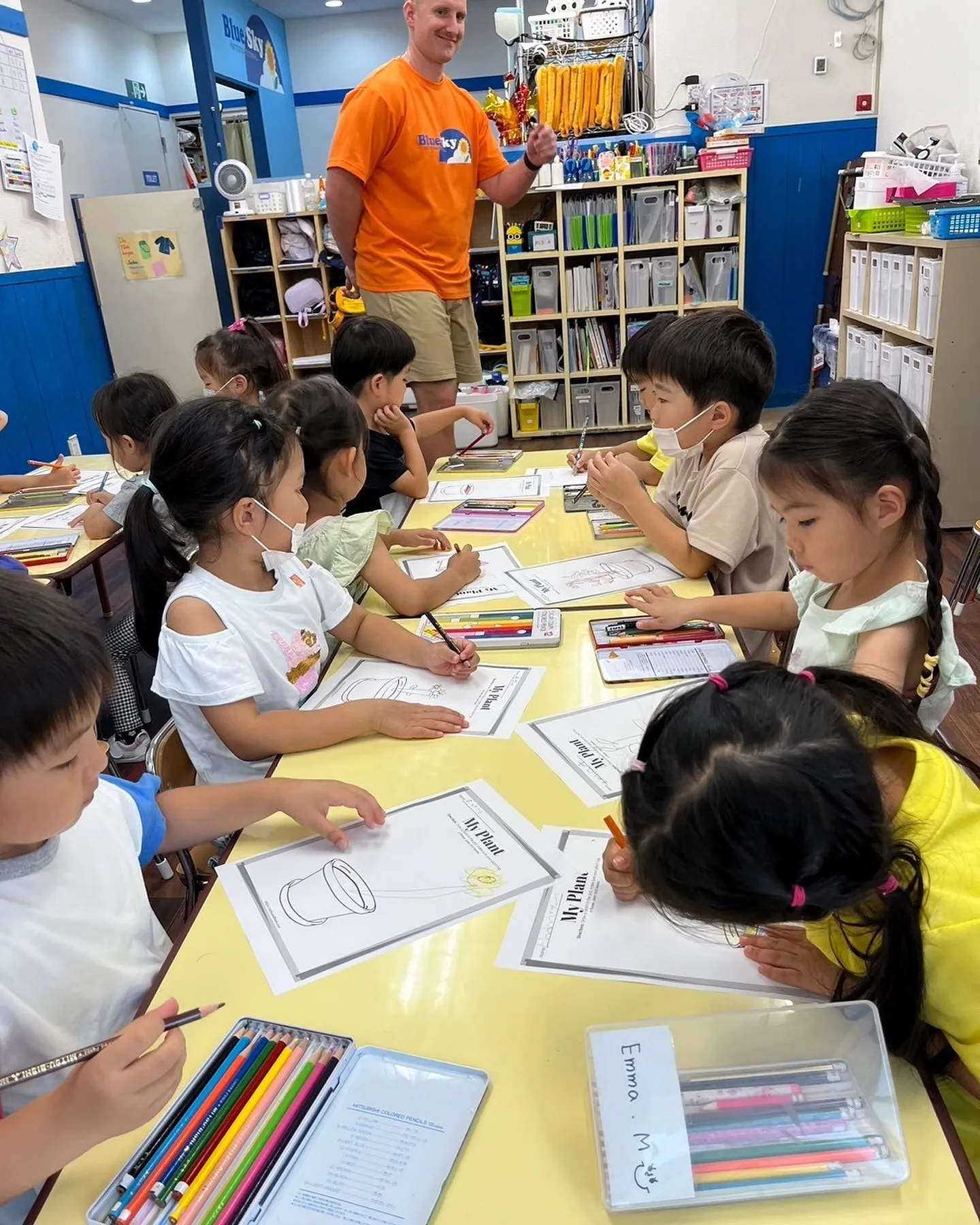 6/12(水) Kinder class today