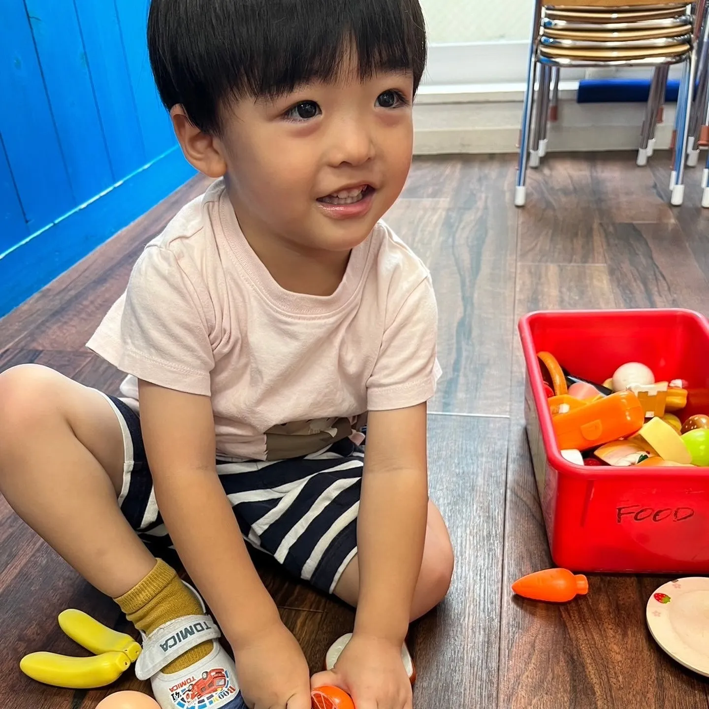 Toddler class today 7/12(金)