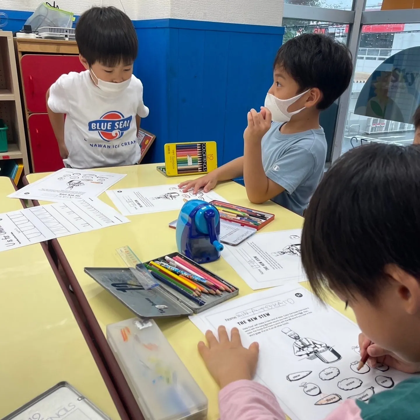 Kinder class today 7/12(金)