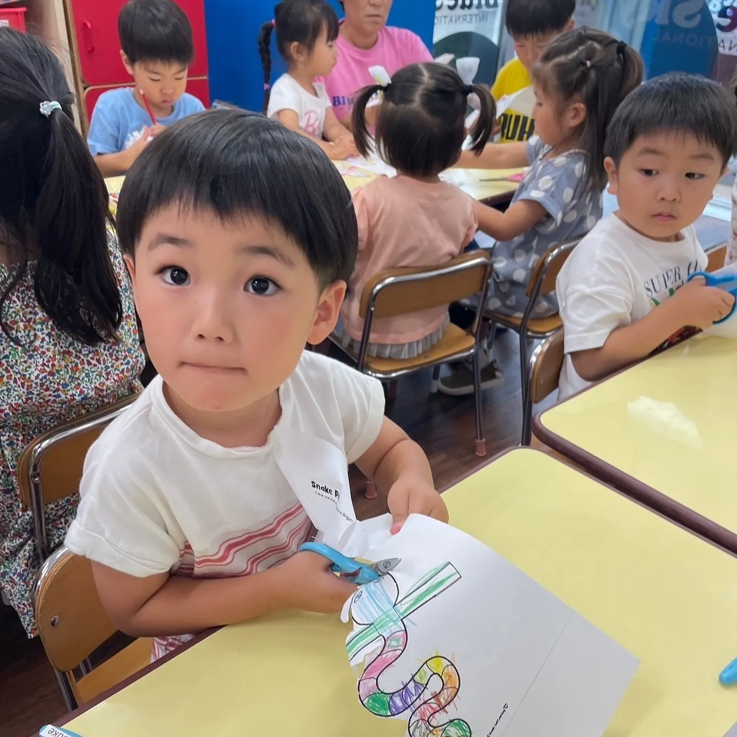 Kinder class today 7/12(金)