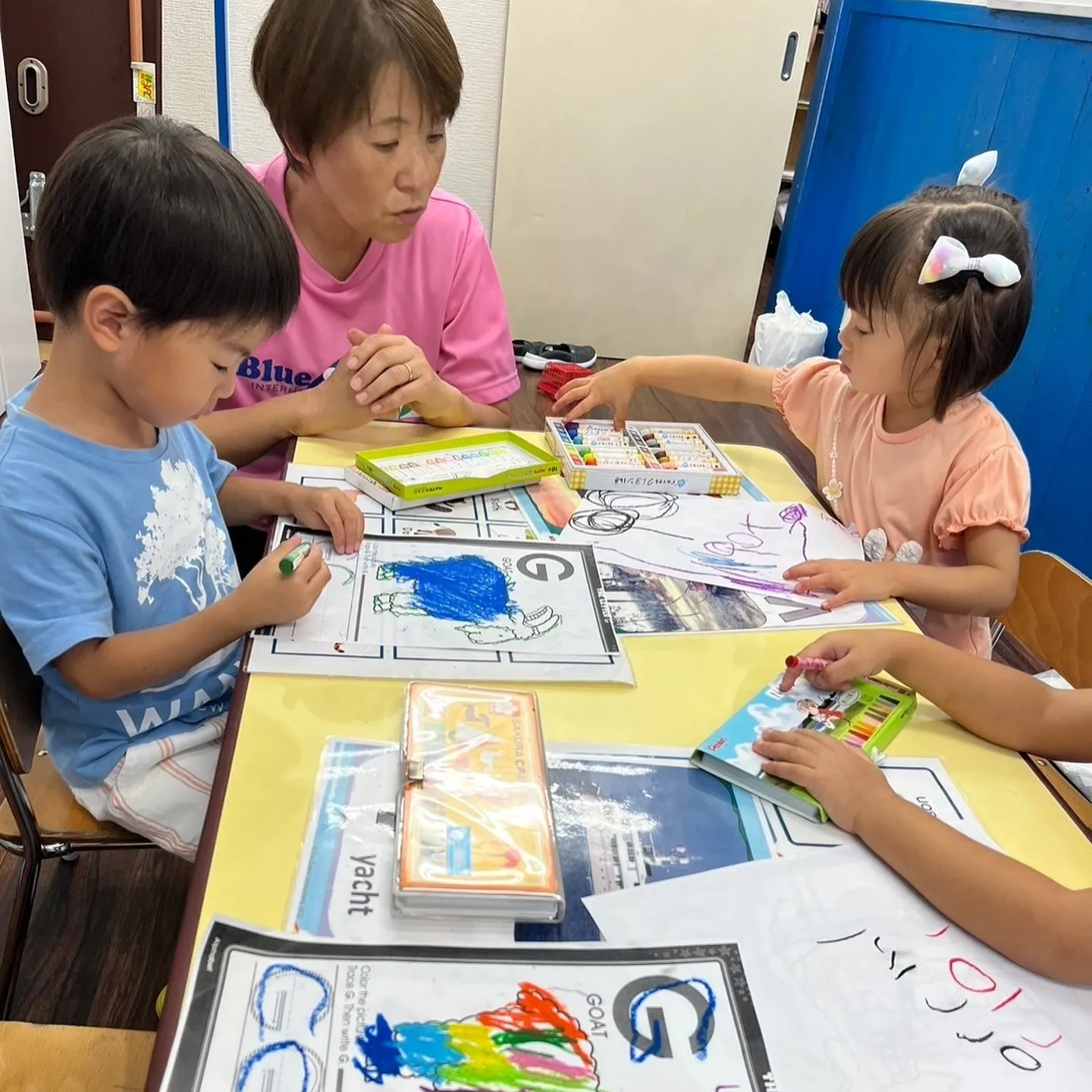 Kinder class today 7/12(金)