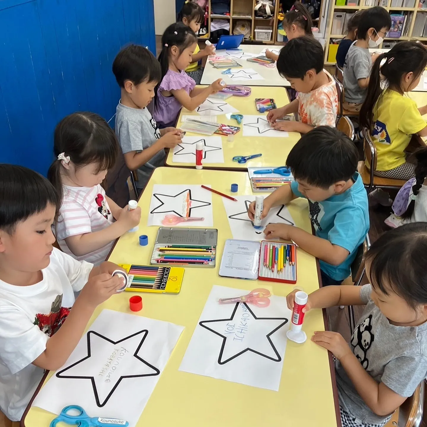 Kinder class today 7/18(木)