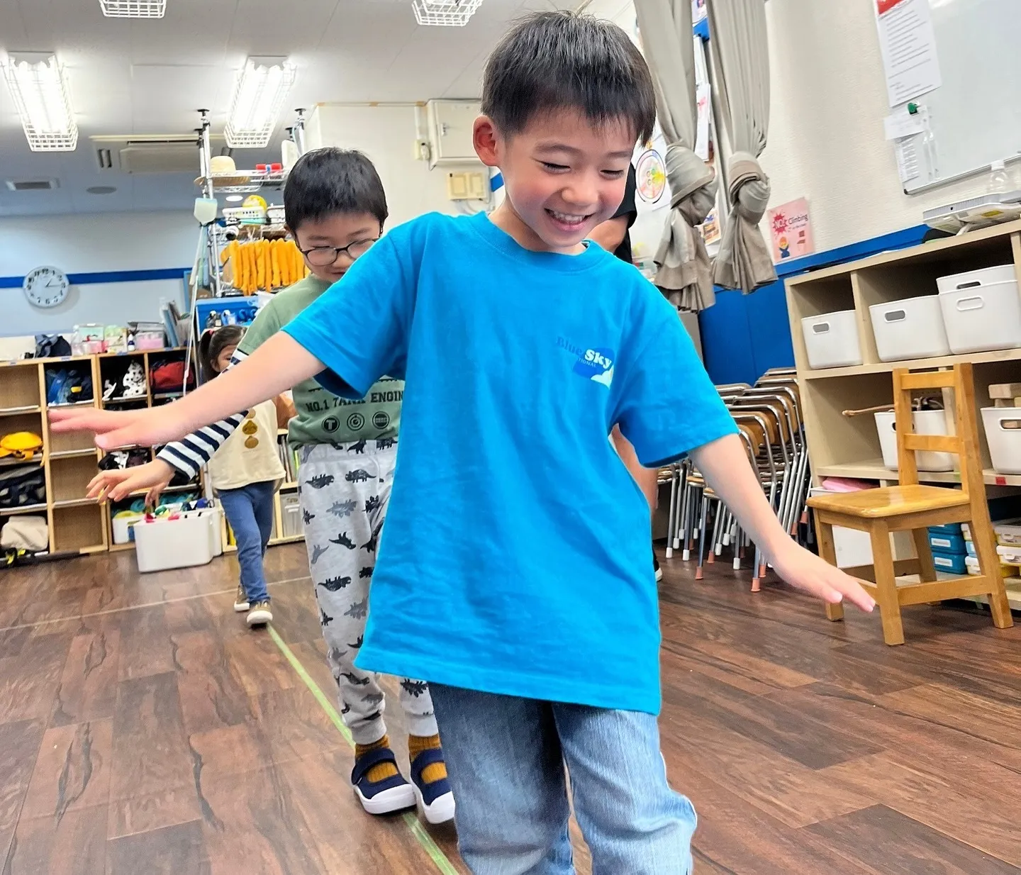 お友達のひとりとひとときのお別れです🥹いつも明るい笑顔を見せ...