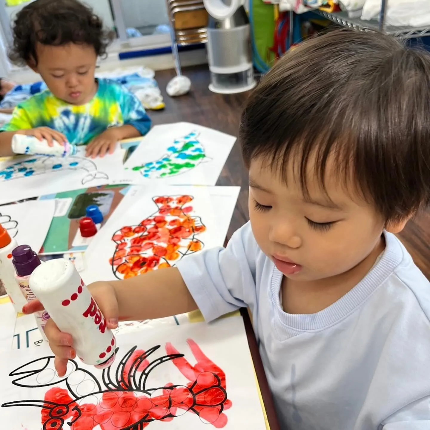 Toddler class pictures and mov...