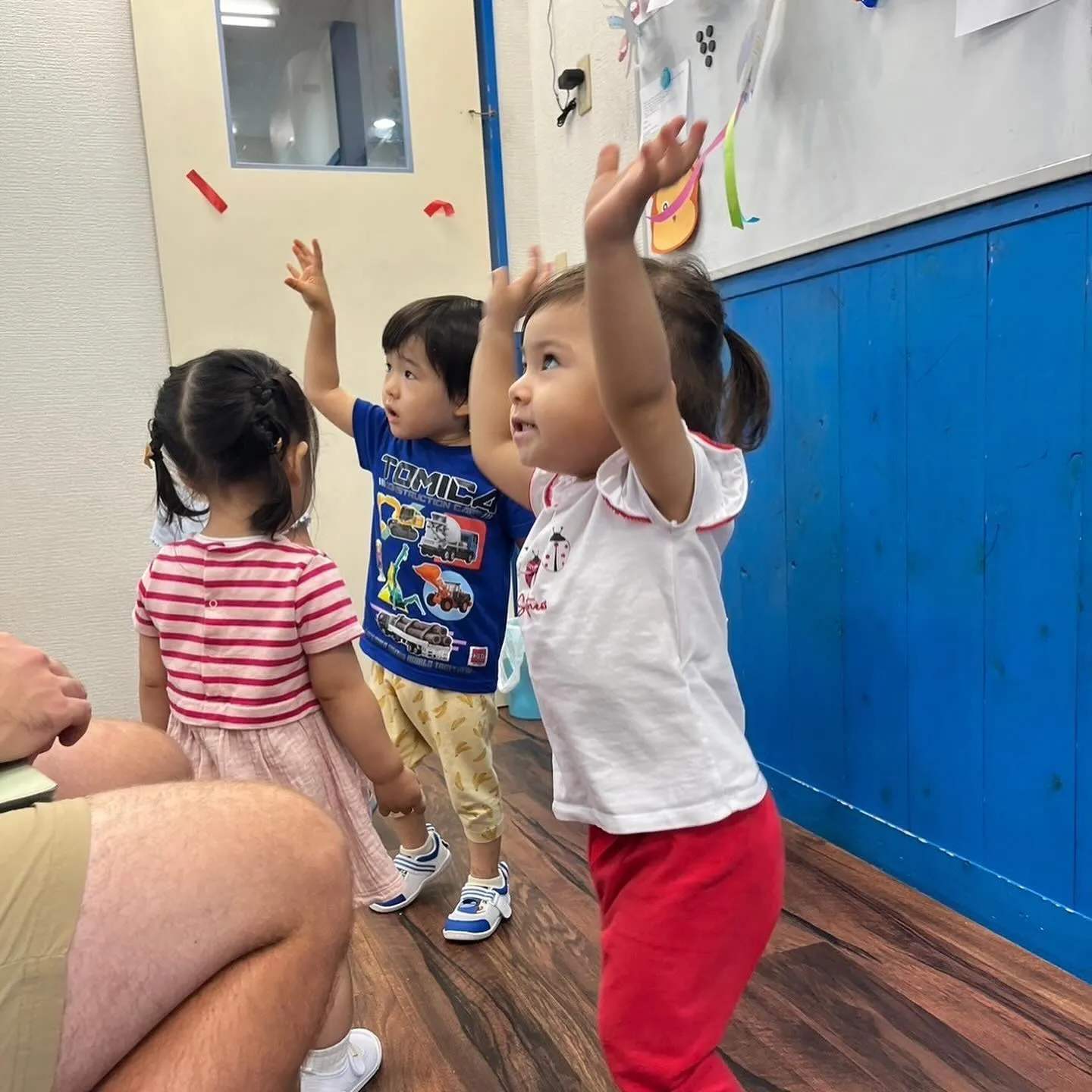 Baby steps and toddler class t...