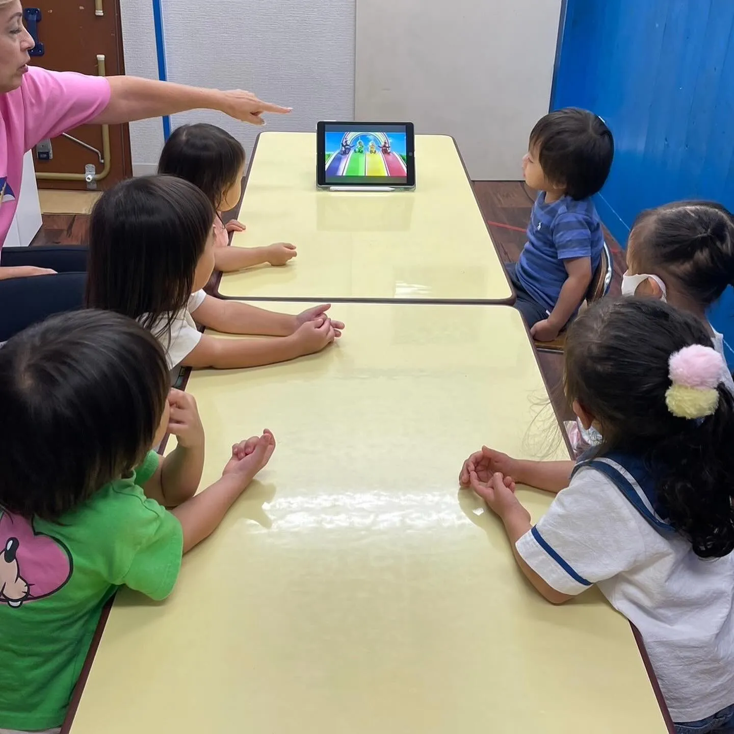 Toddler class today 