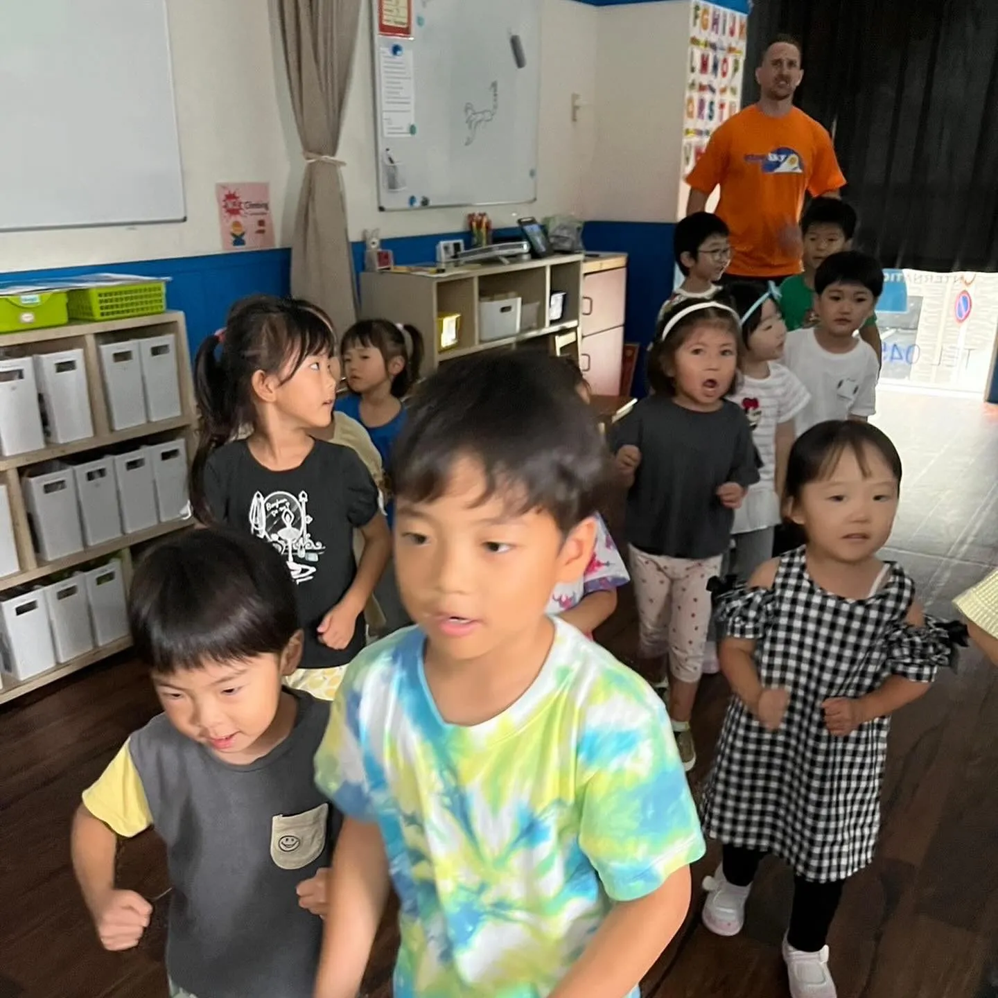 Kinder class today 