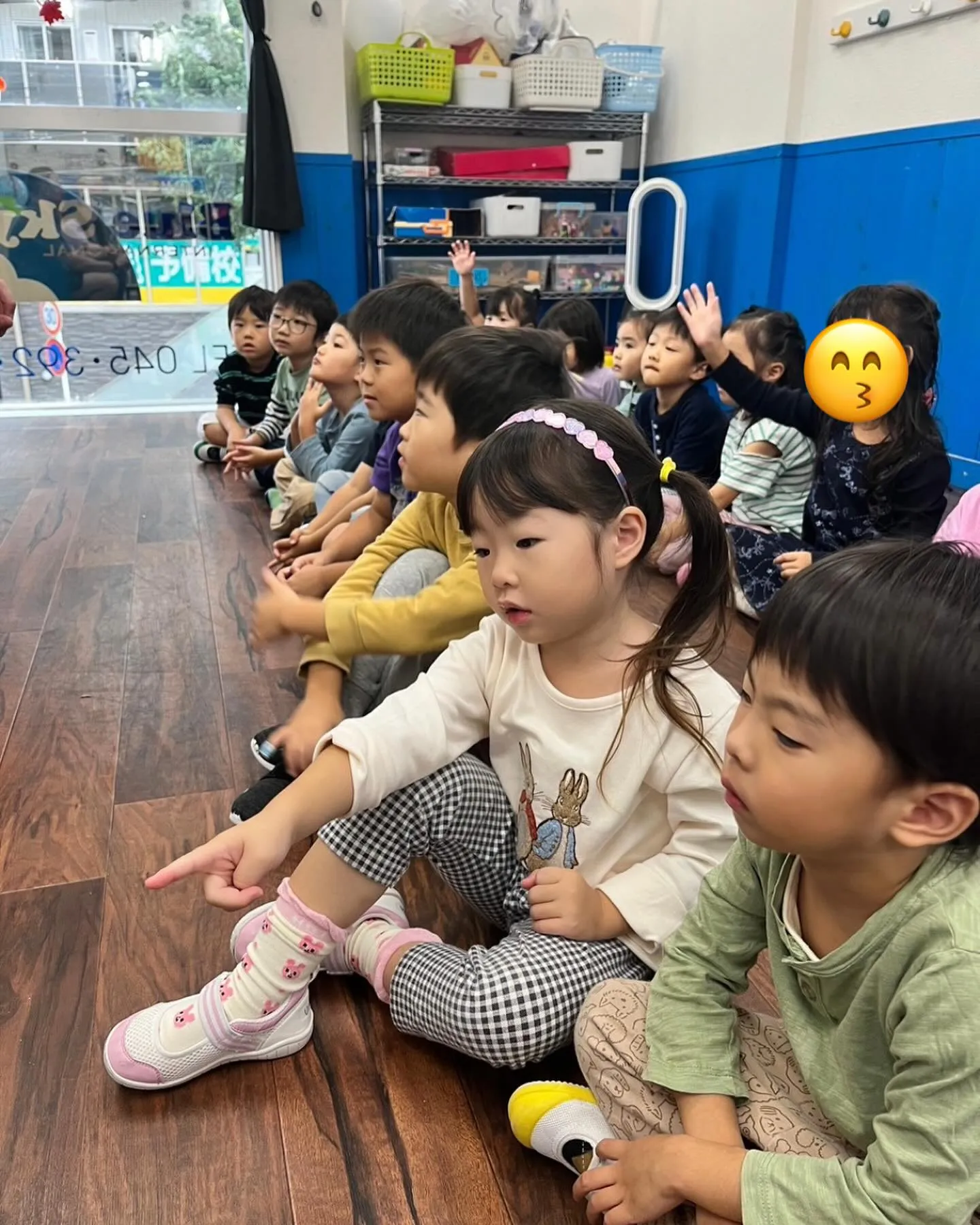 Today’s kinder class:)