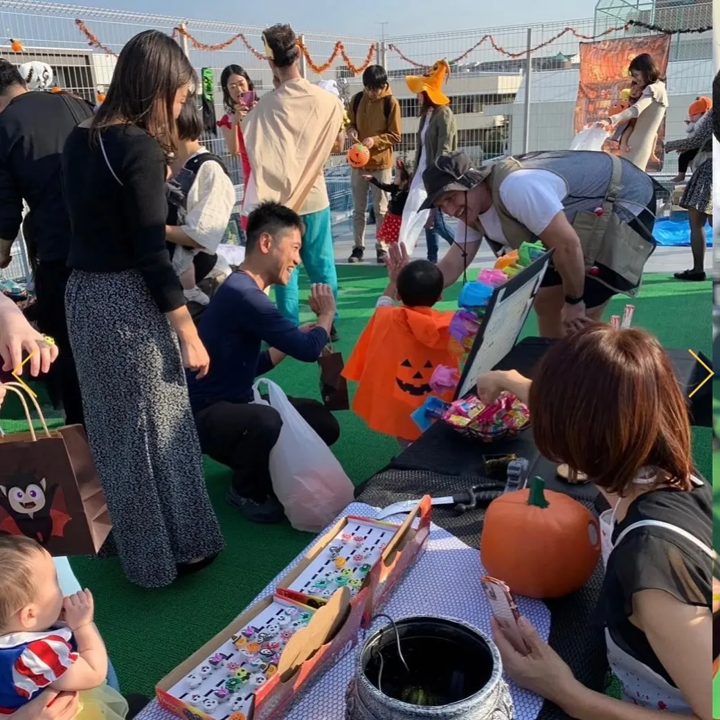 Halloween Partyにたくさんのお申込みを頂きあり...