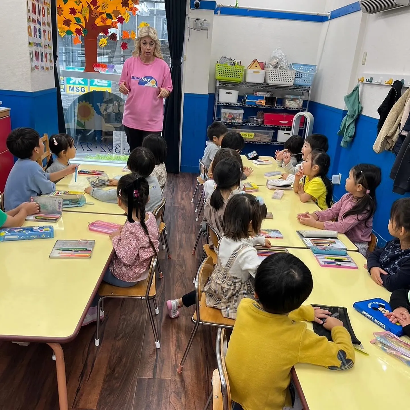 Today’s Kinder class 