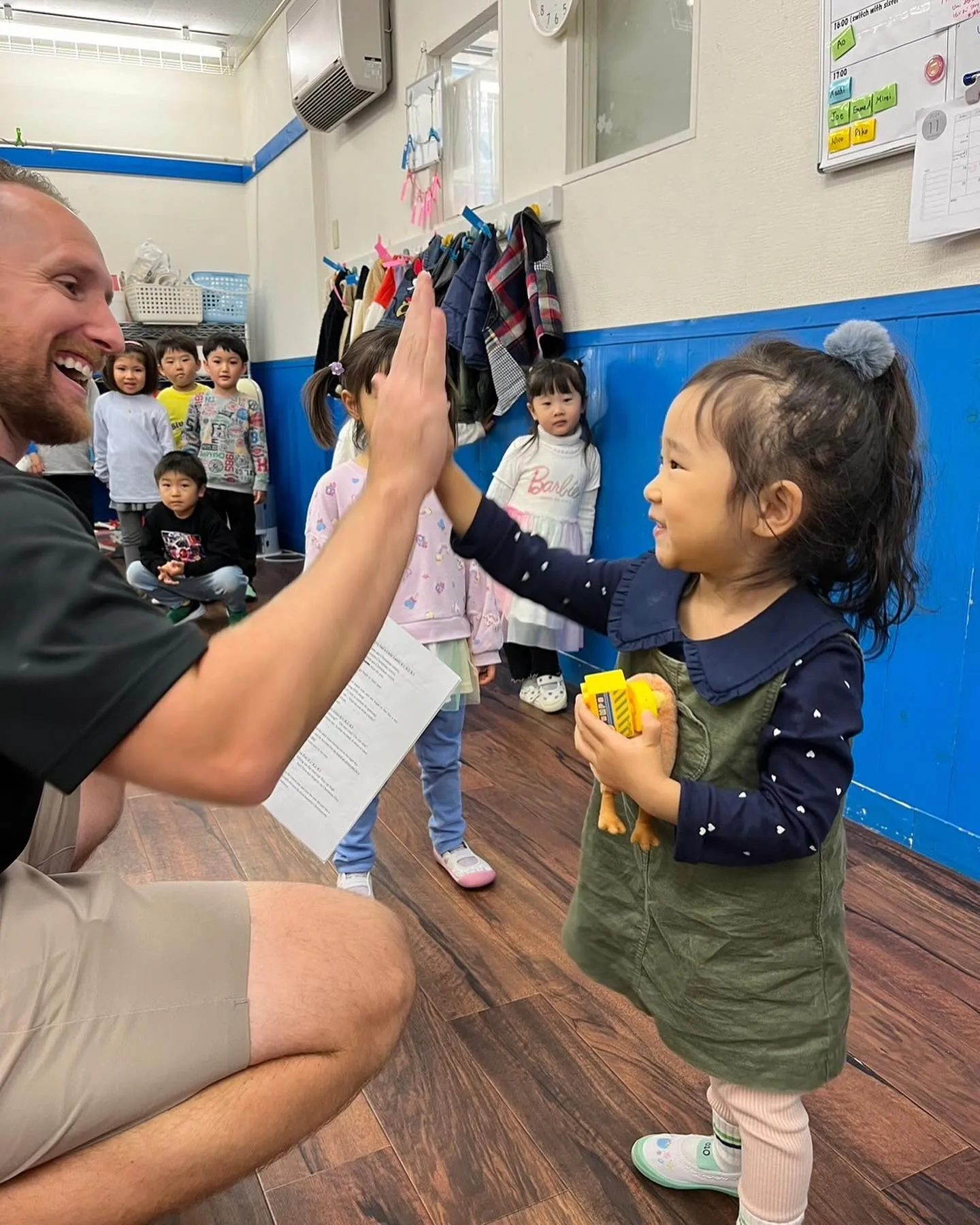 Today’s toddler class 