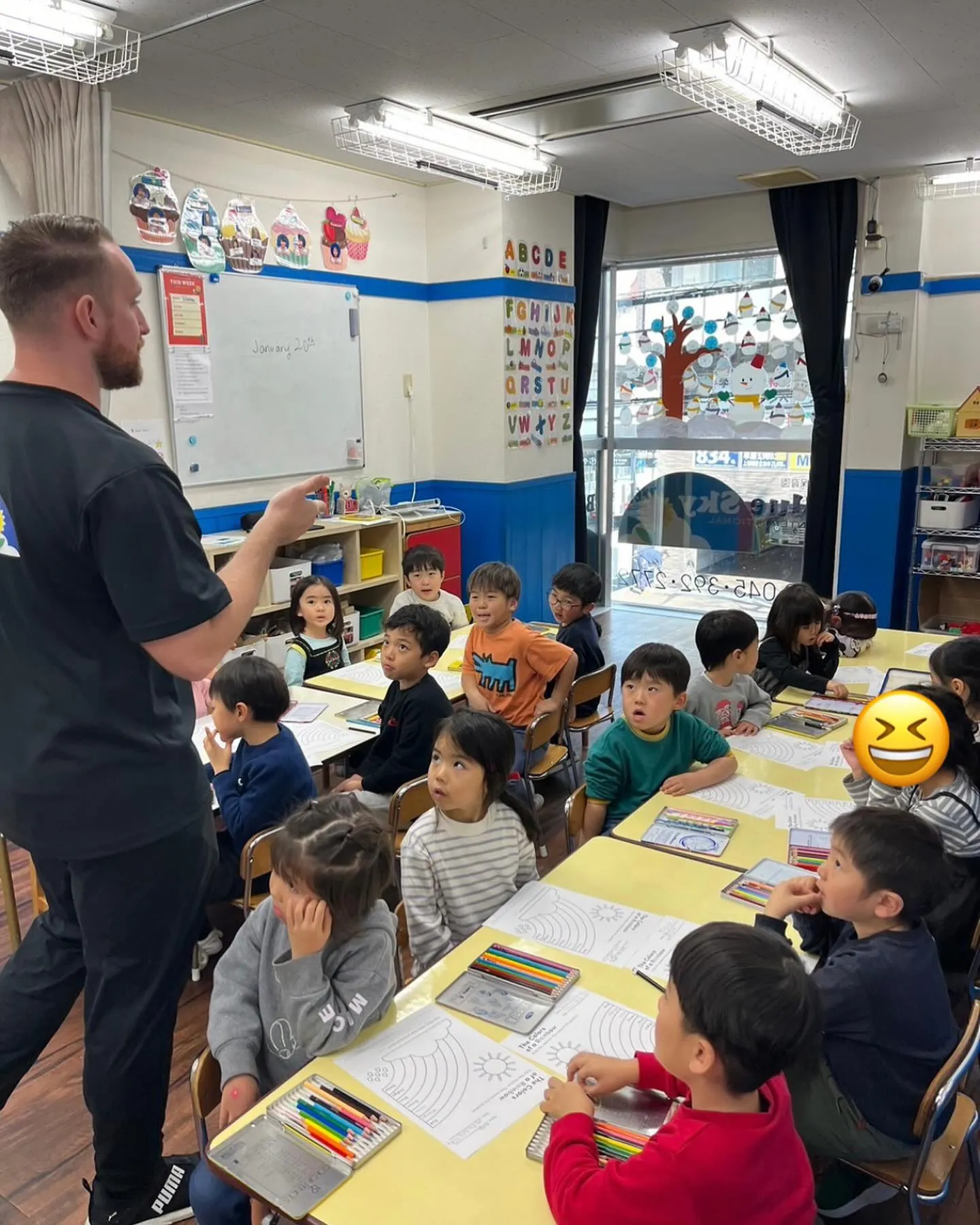 Todays kinder class 