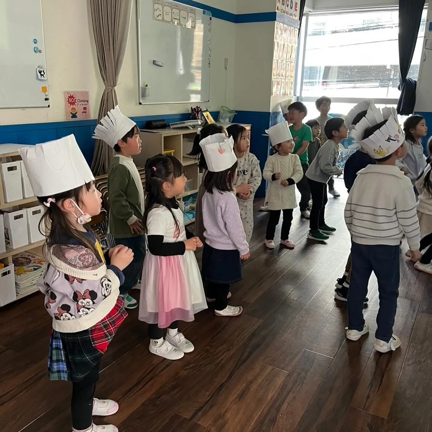 Today’s Kinder class 