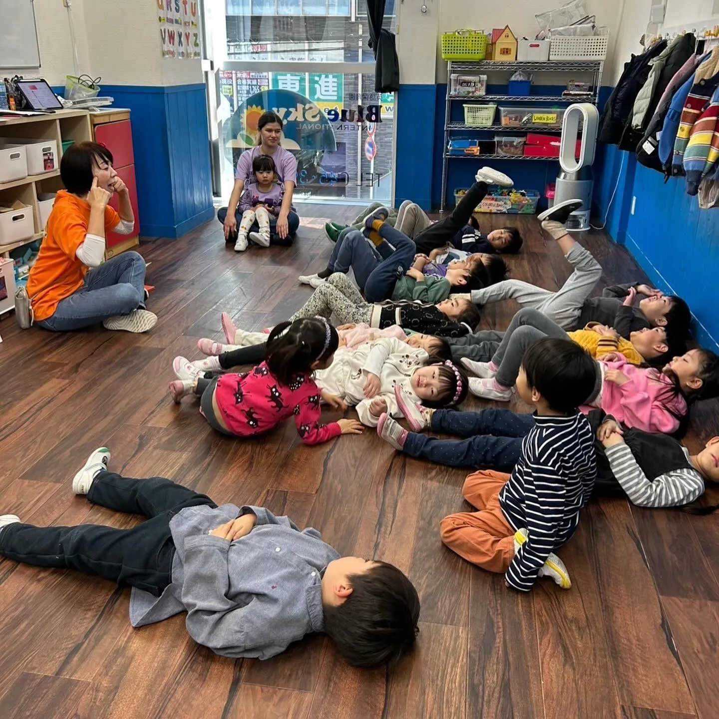 Today’s Kinder class 