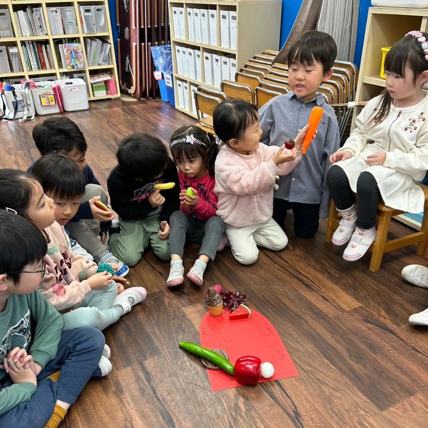 Today’s Kinder class 