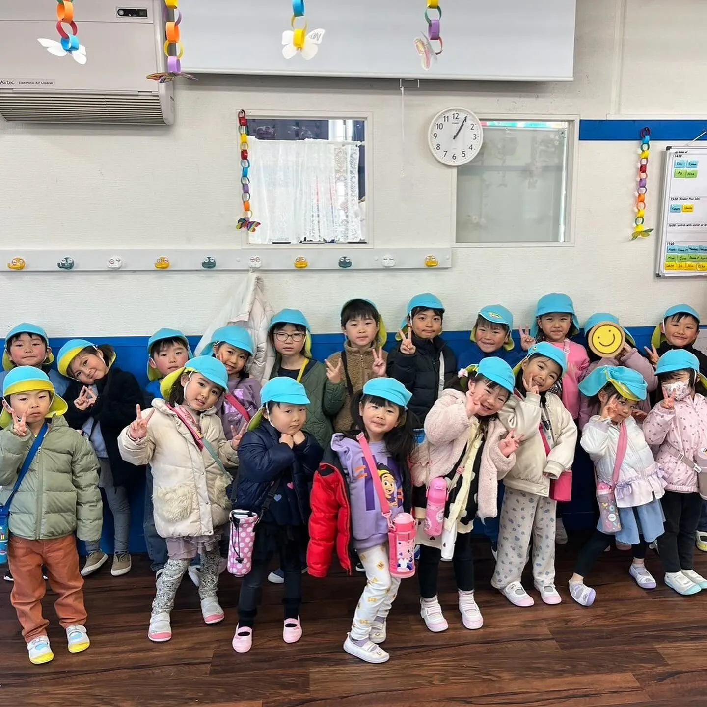 Today’s Kinder class 