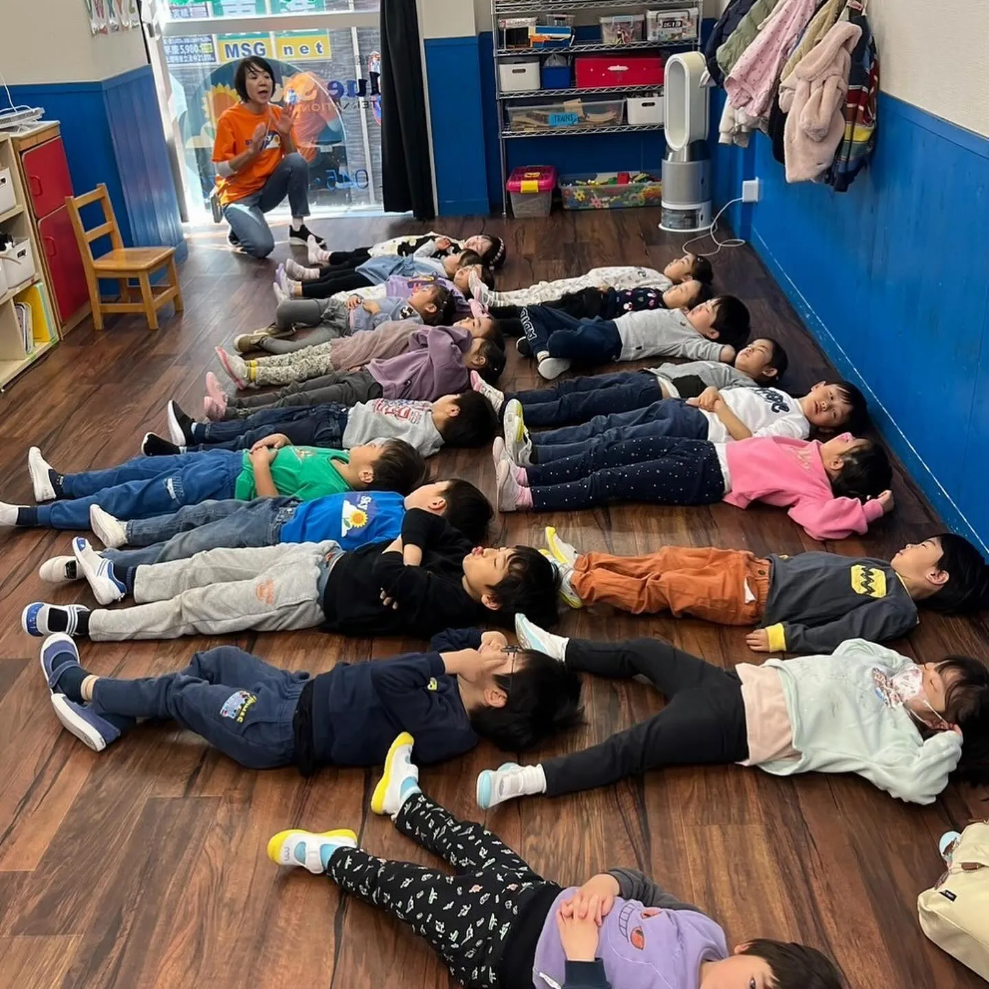 Today’s Kinder class 