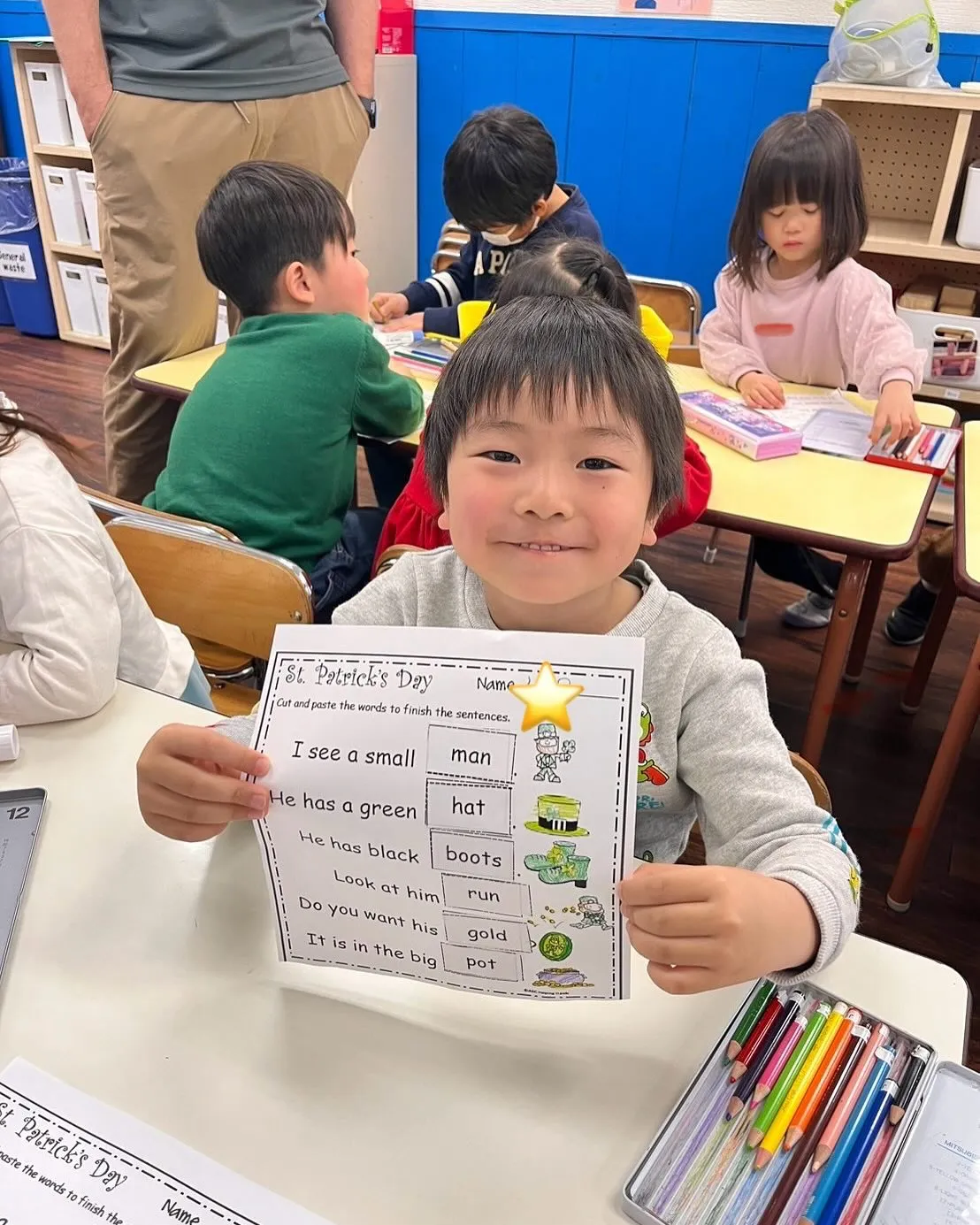 Kinder extension class　本日最終日でし...
