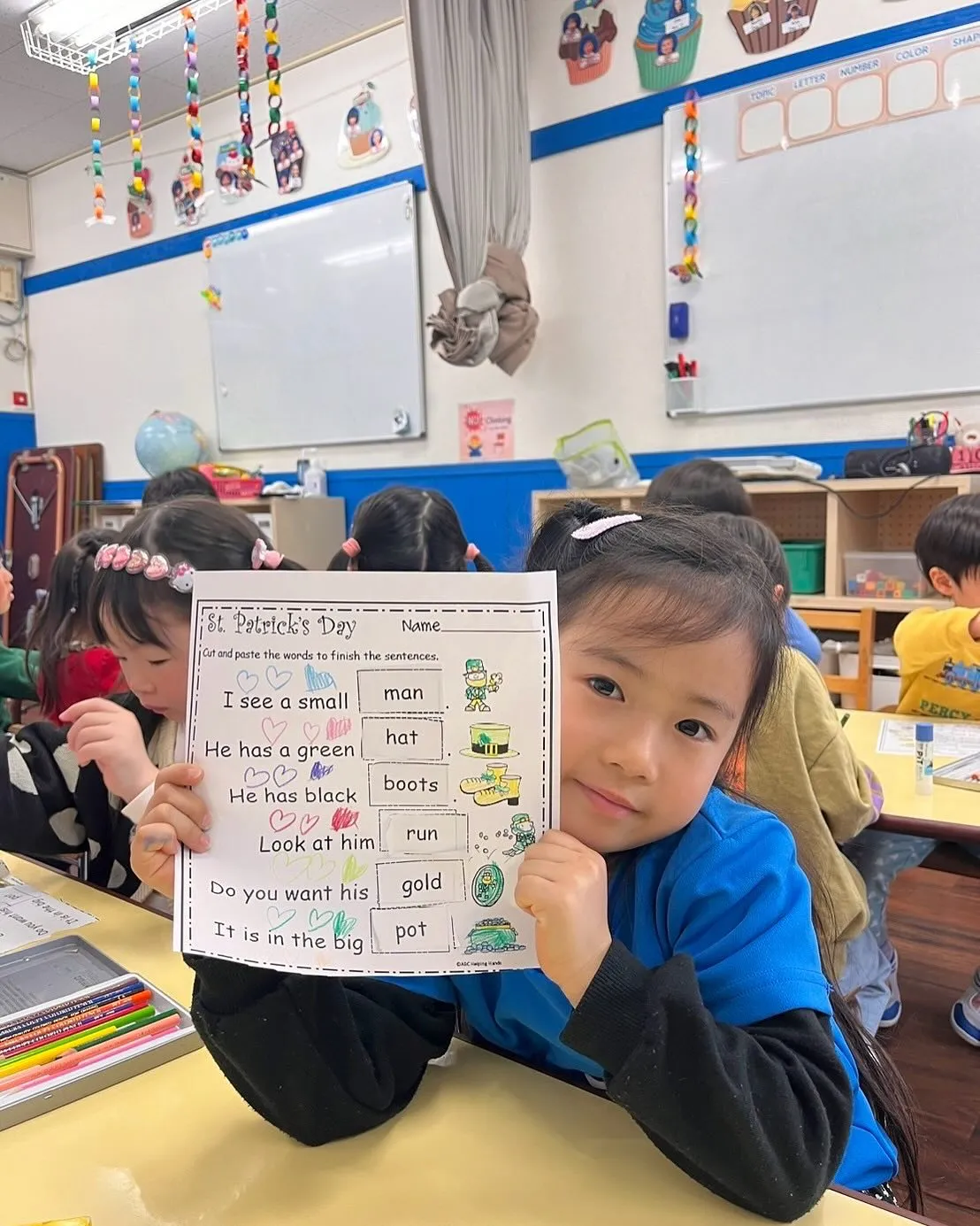 Kinder extension class　本日最終日でし...