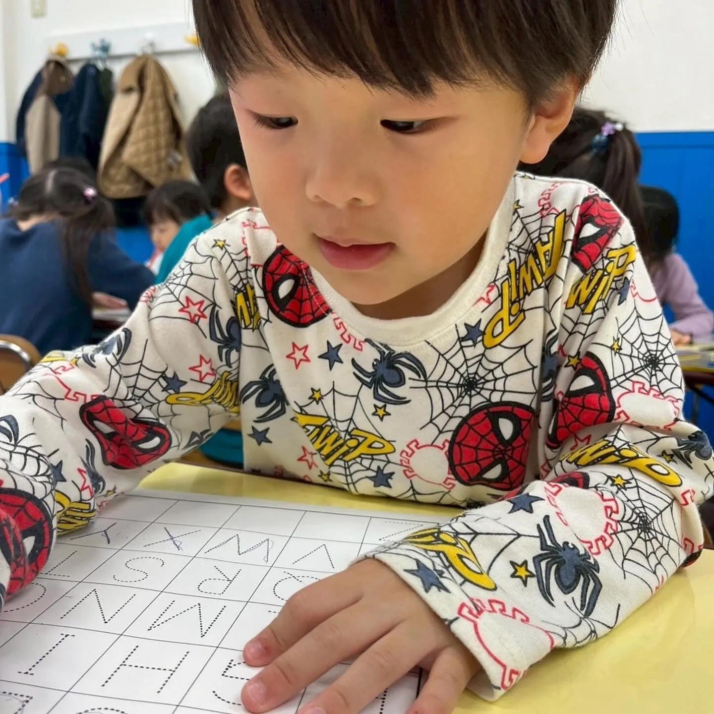 Today’s Kinder class