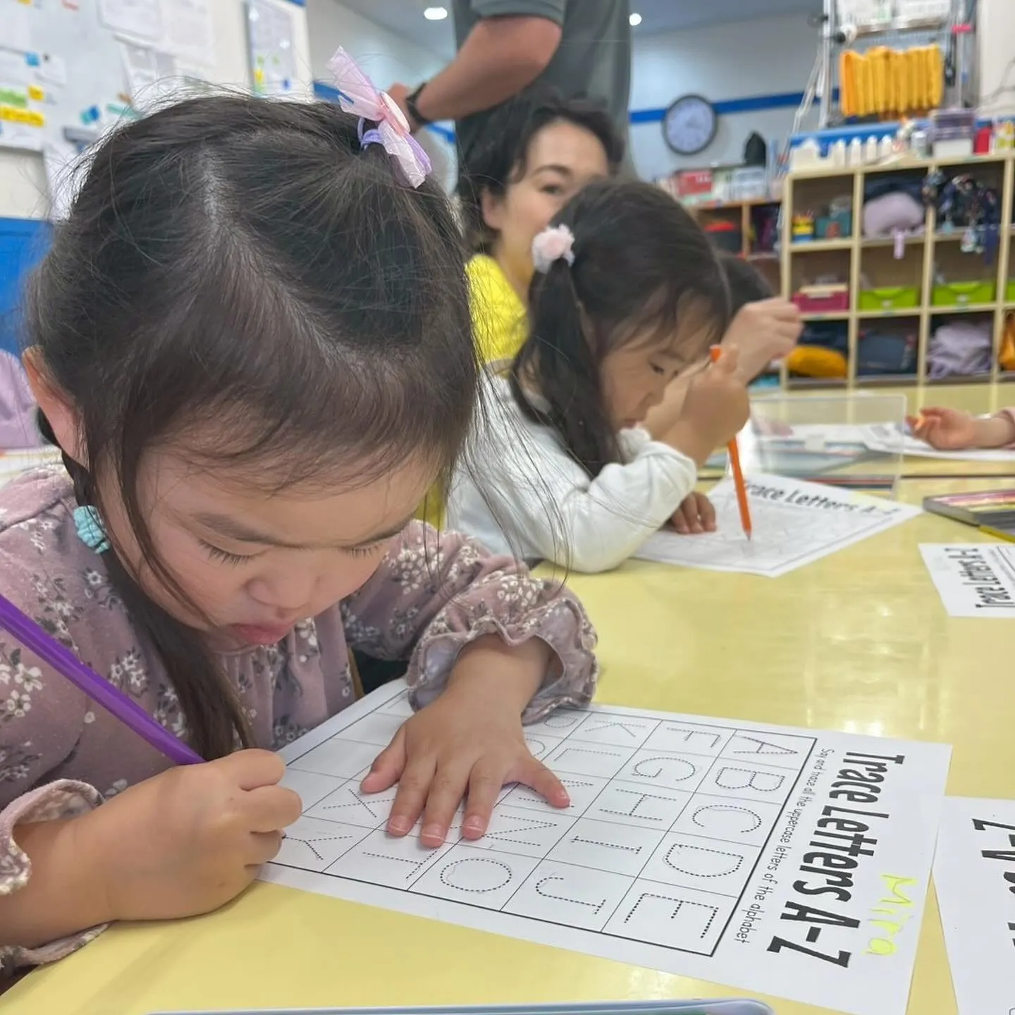 Today’s Kinder class