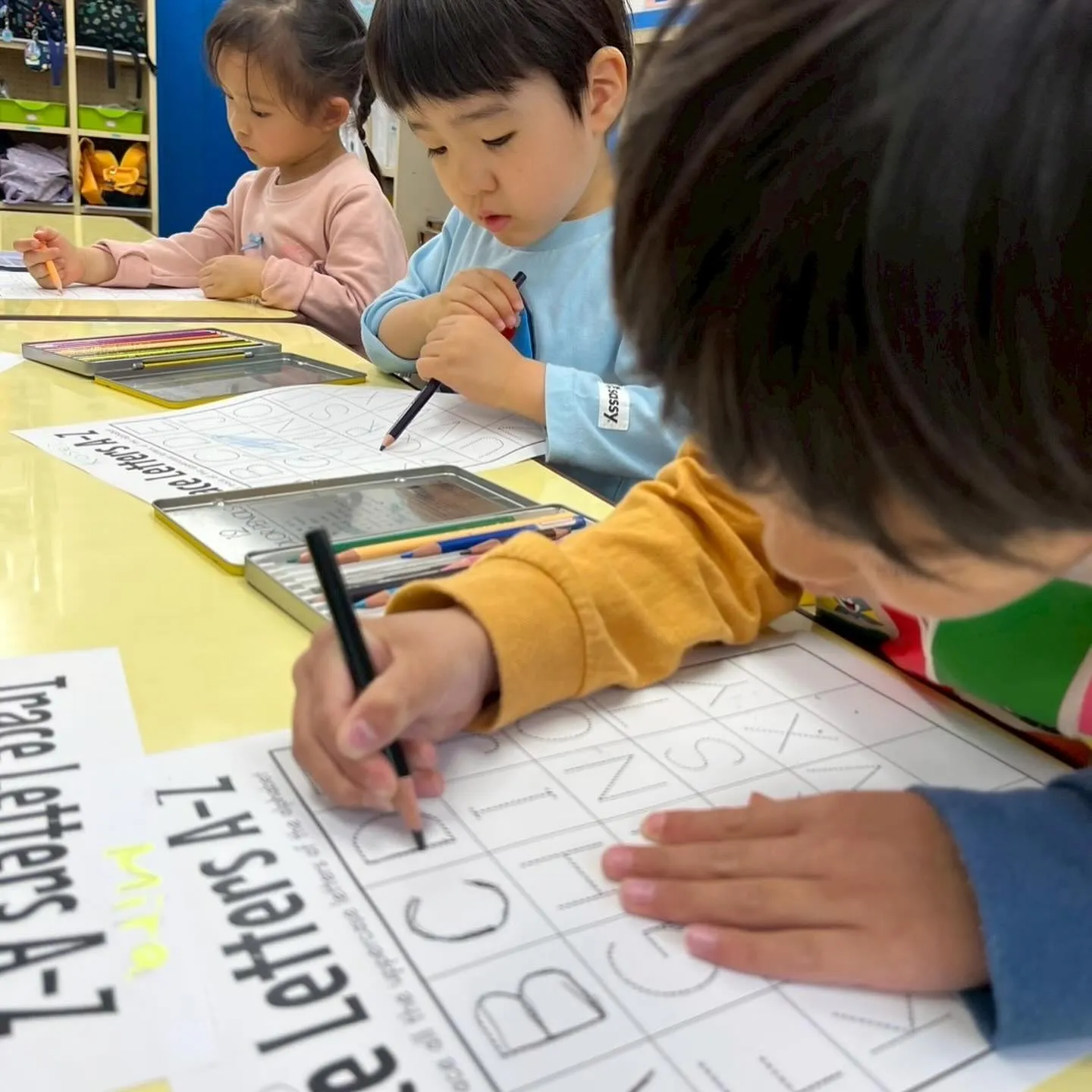 Today’s Kinder class