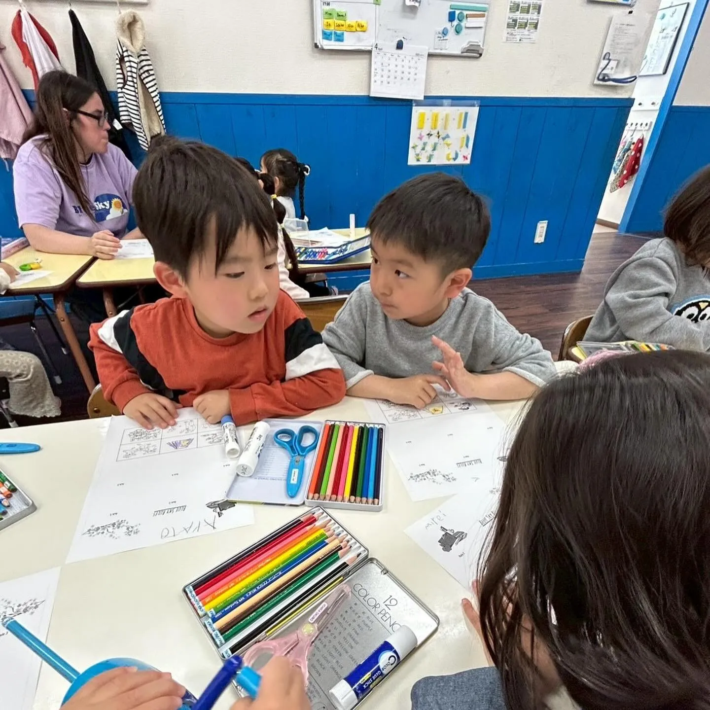 Kinder class Thursday