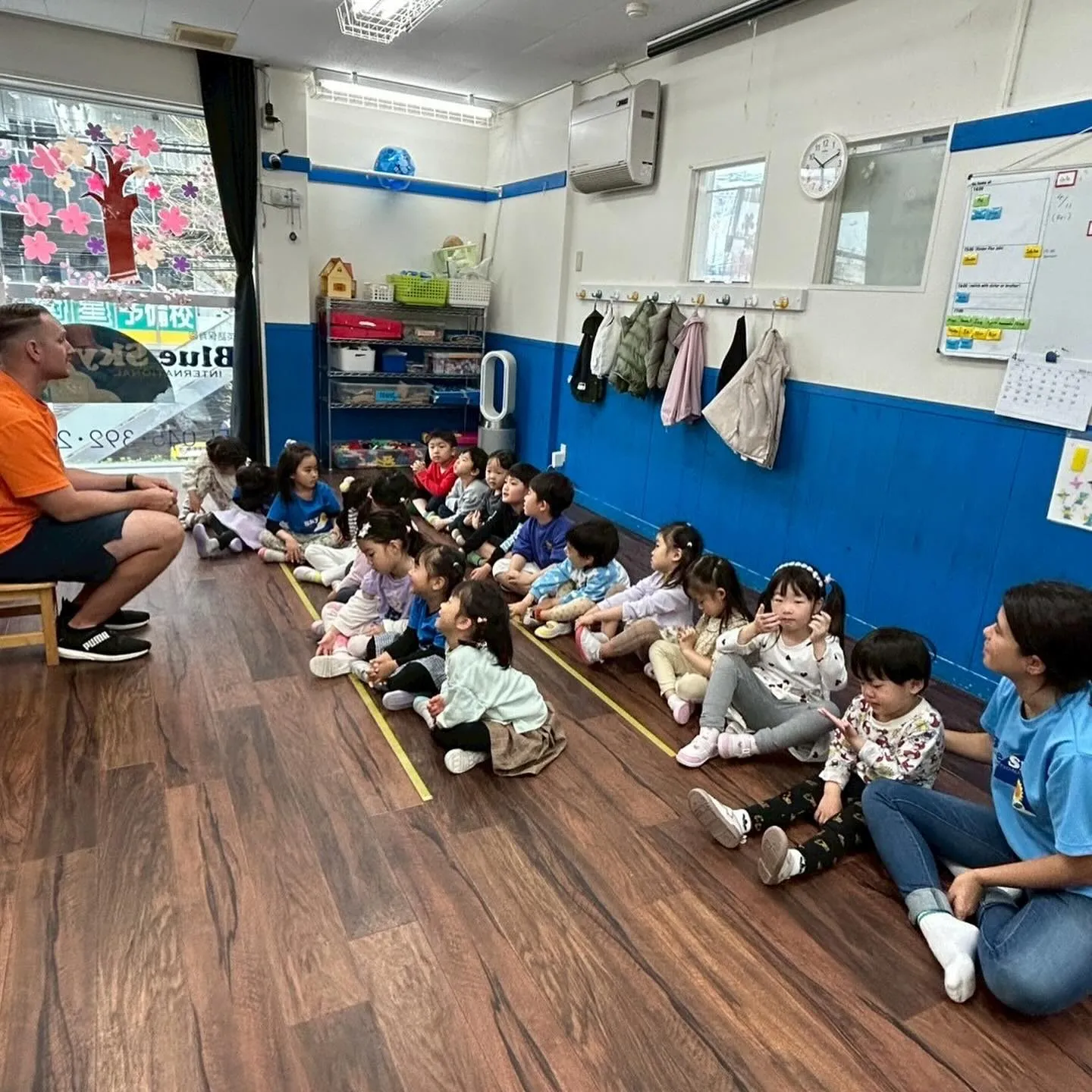 Today’s Kinder class