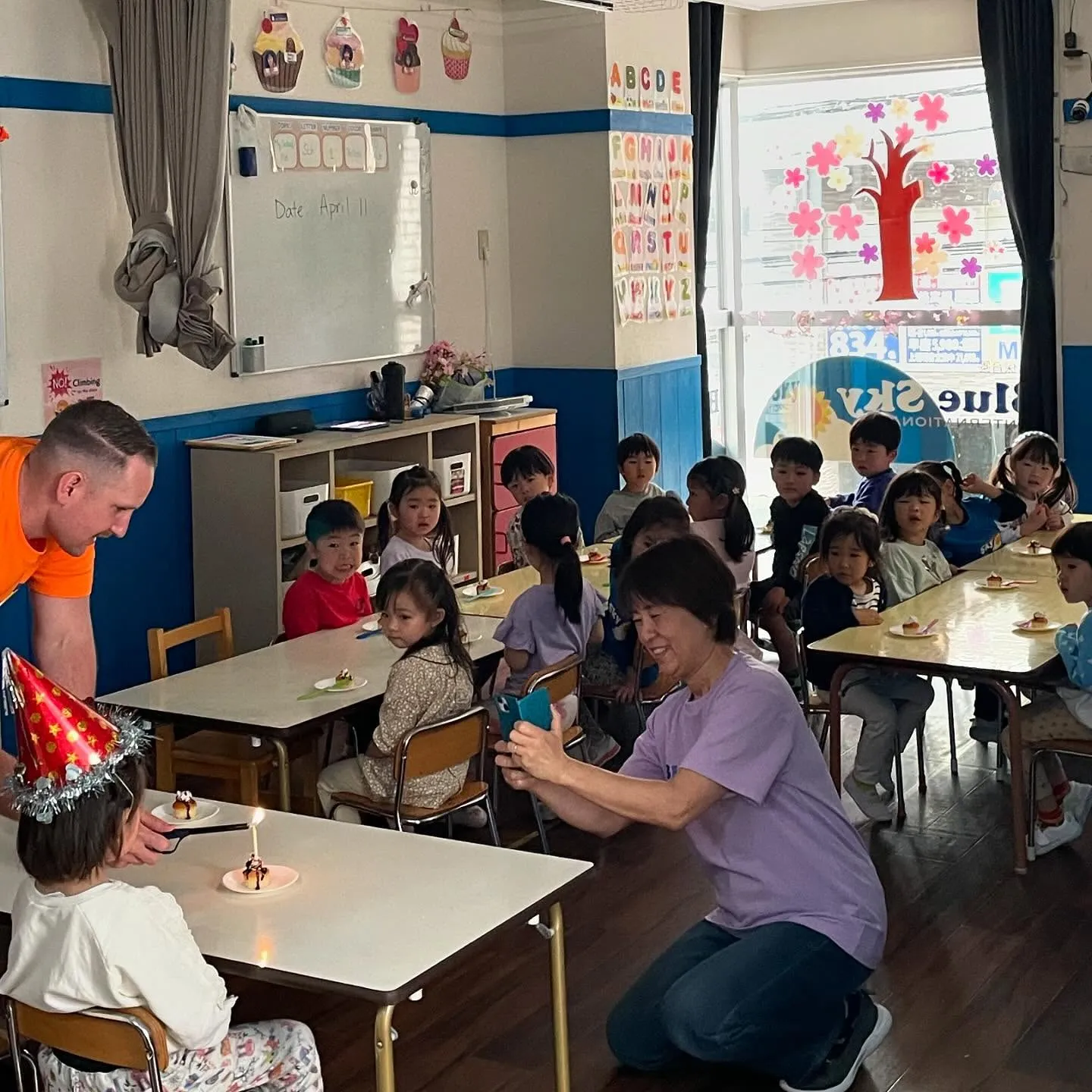 Today’s Kinder class