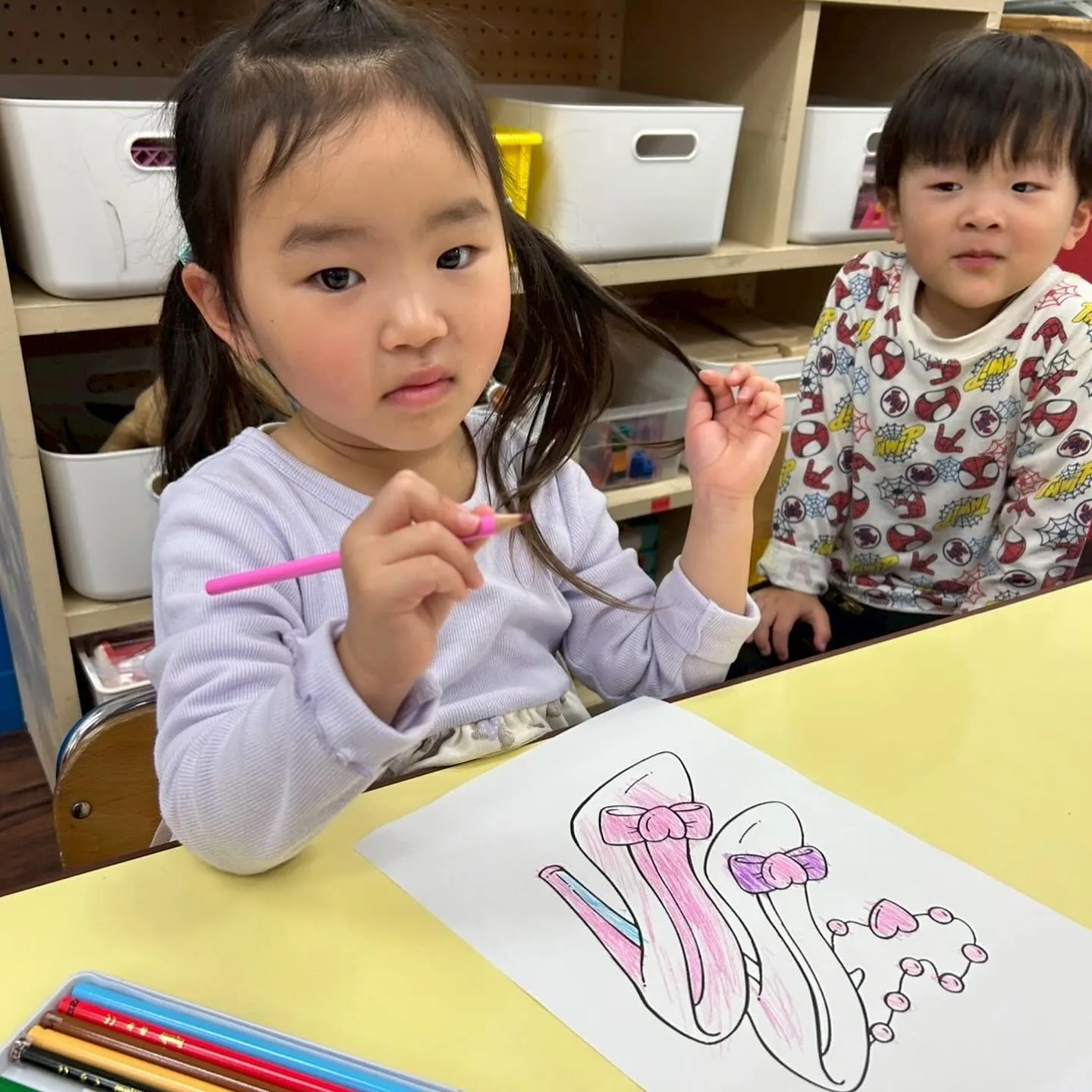 Today’s Kinder class