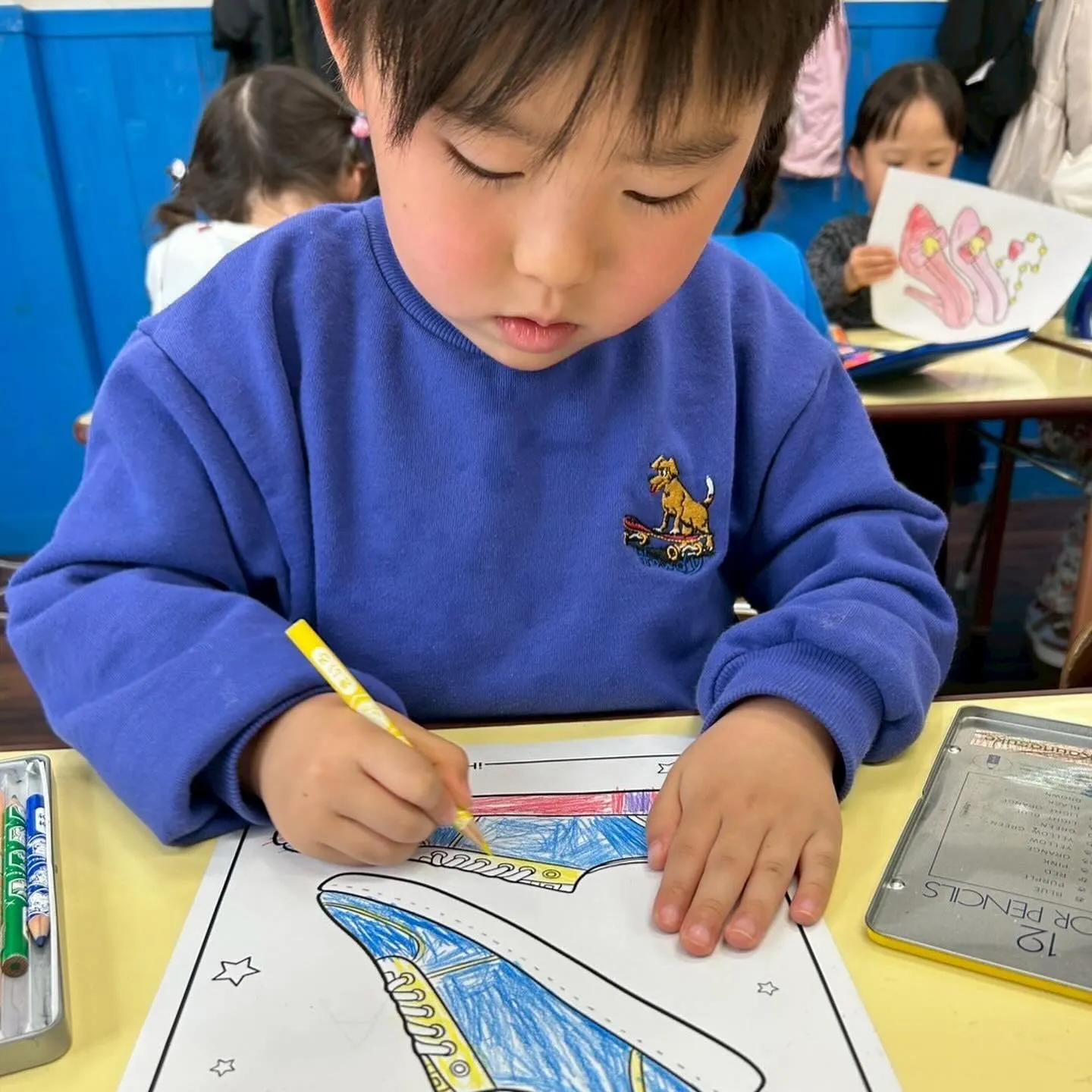 Today’s Kinder class