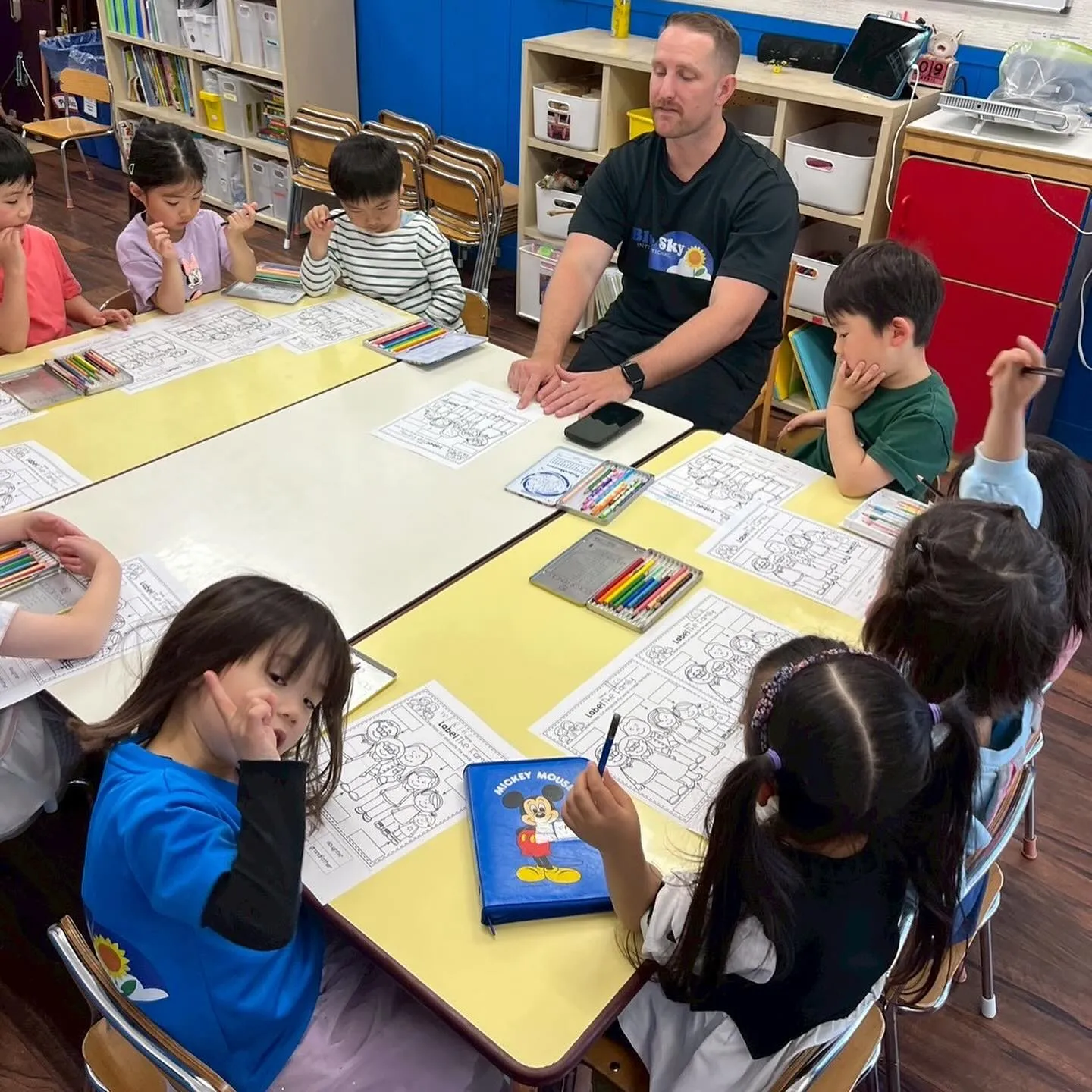 Kinder class Tuesday 