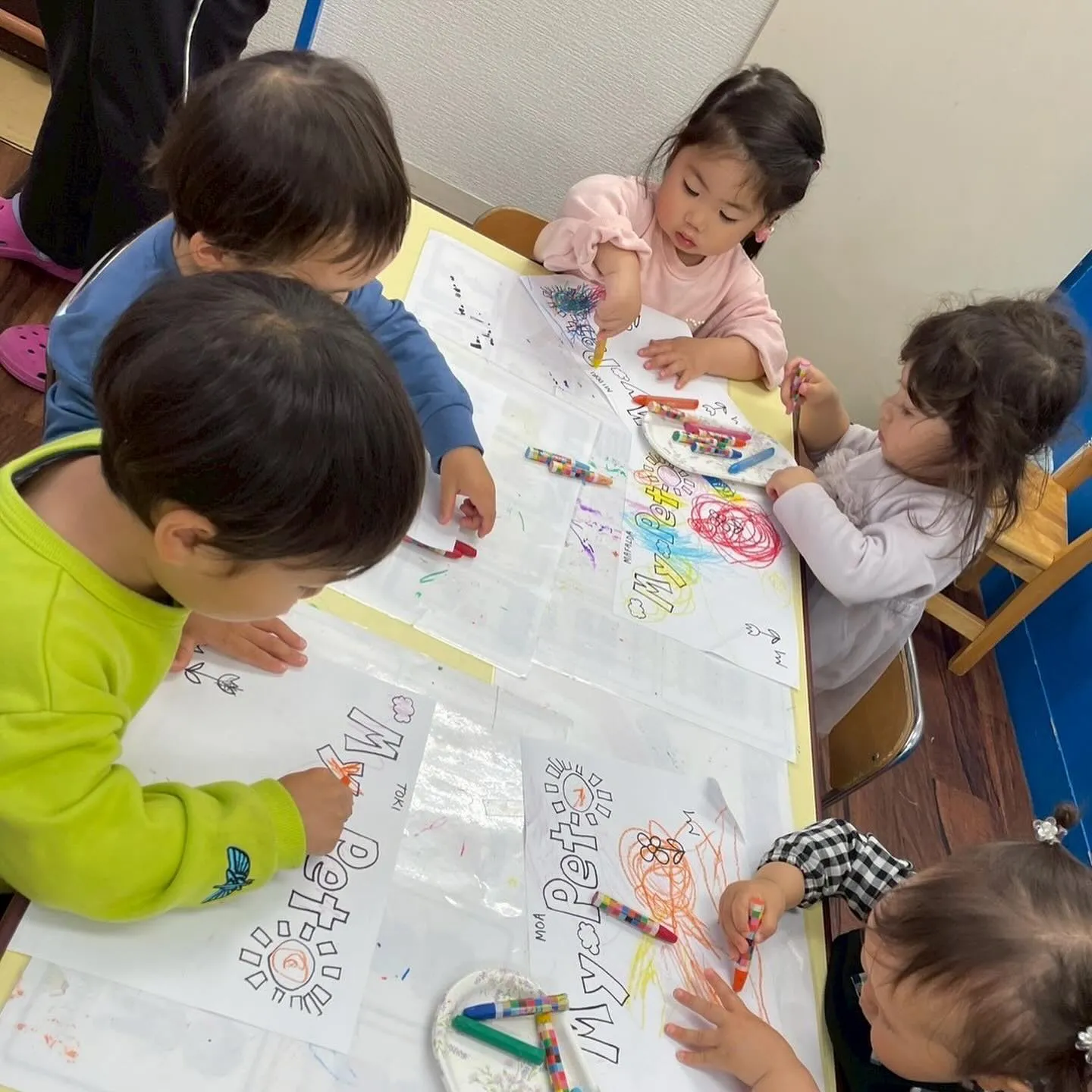 Today’s toddler class 